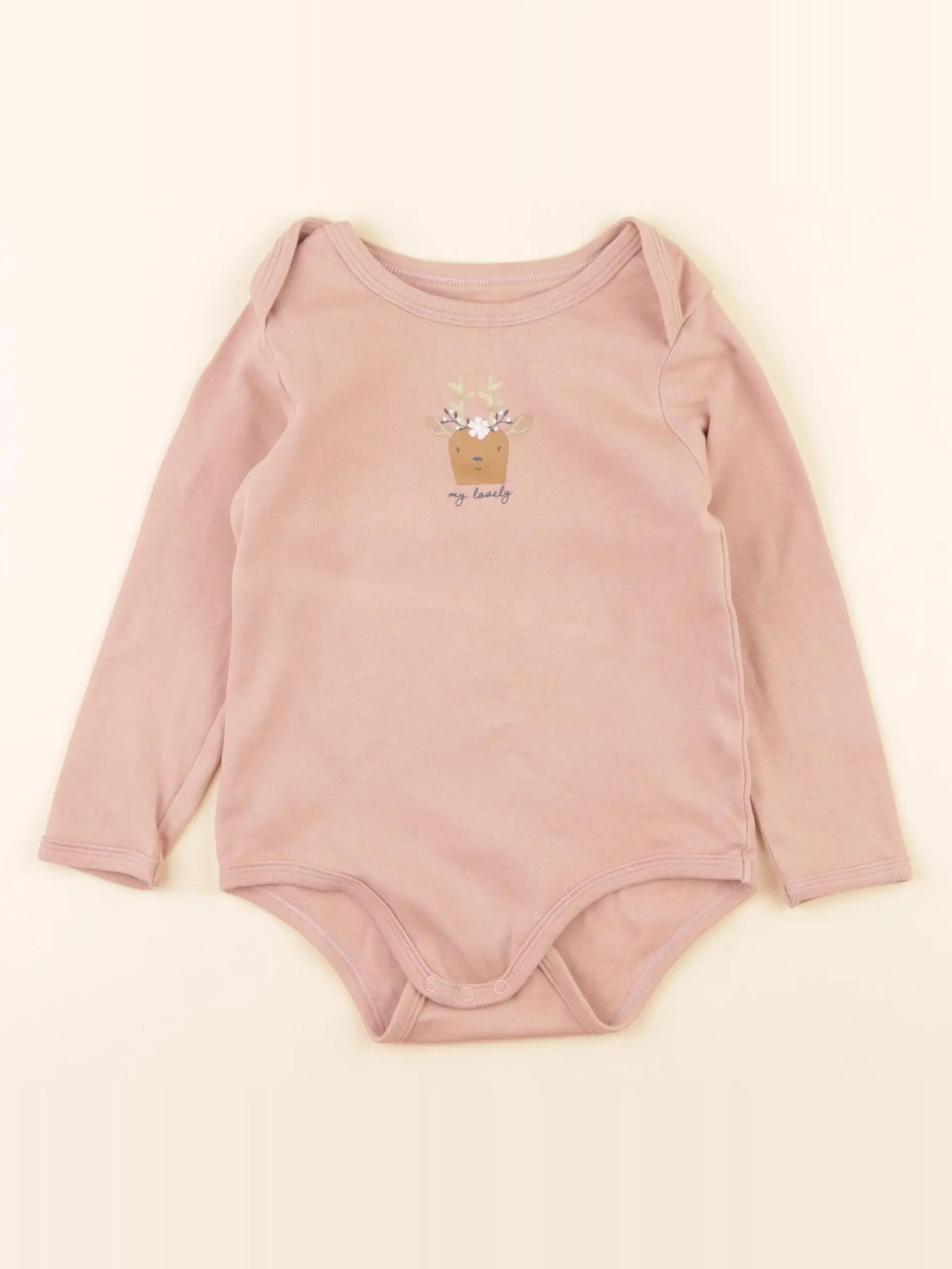 Vertbaudet - body rose - 36 mois