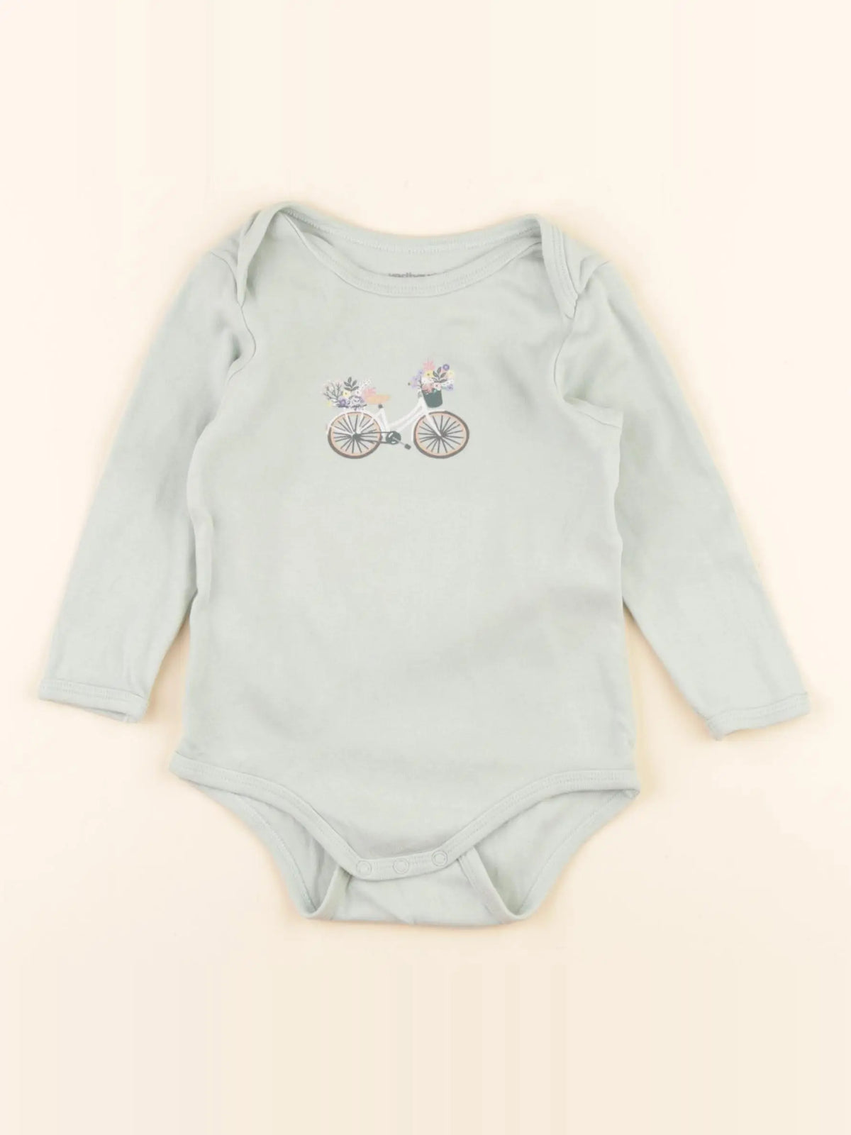 Vertbaudet - body vert - 18 mois