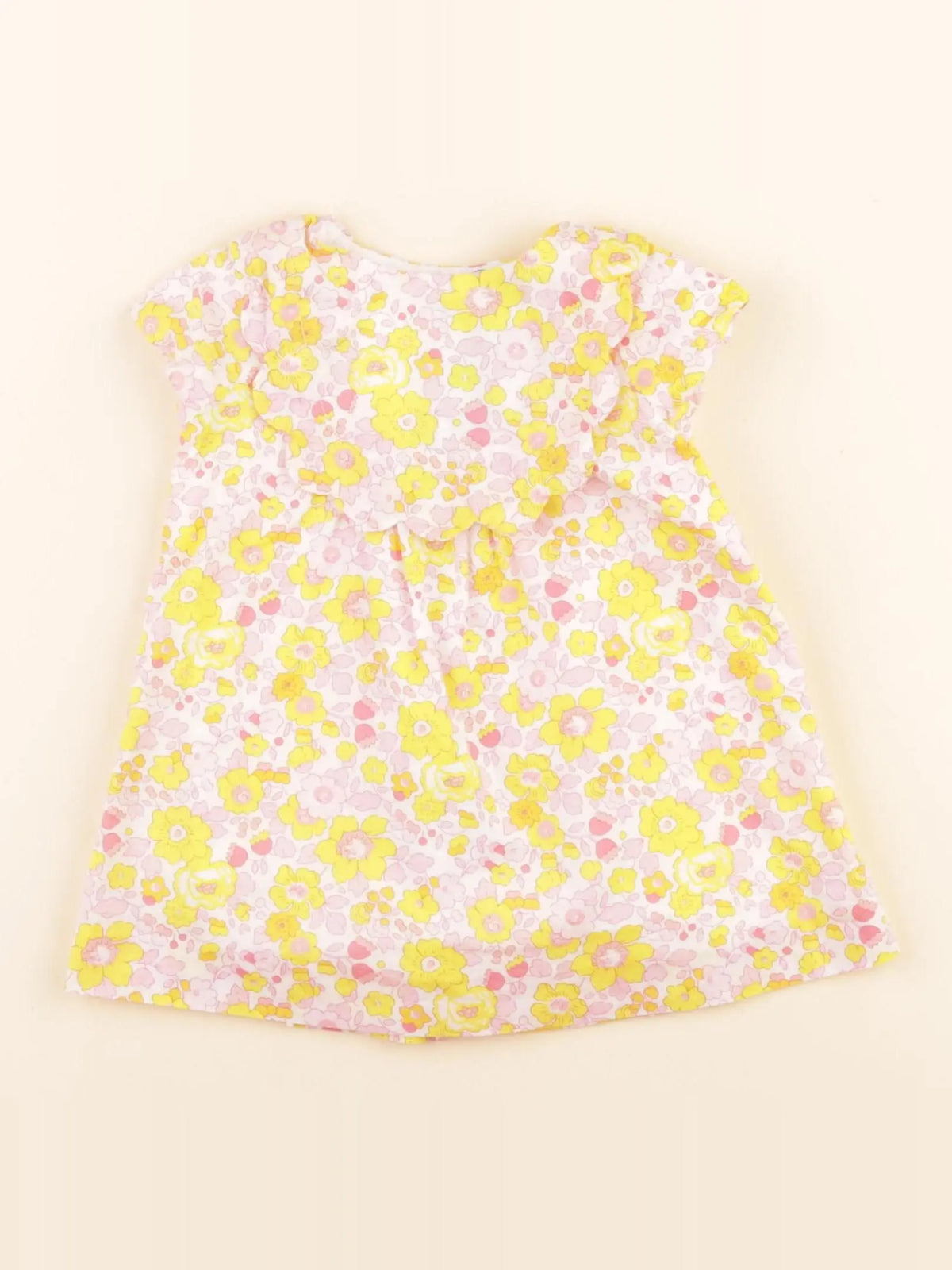 Jacadi - robe liberty multicolore - 6 mois