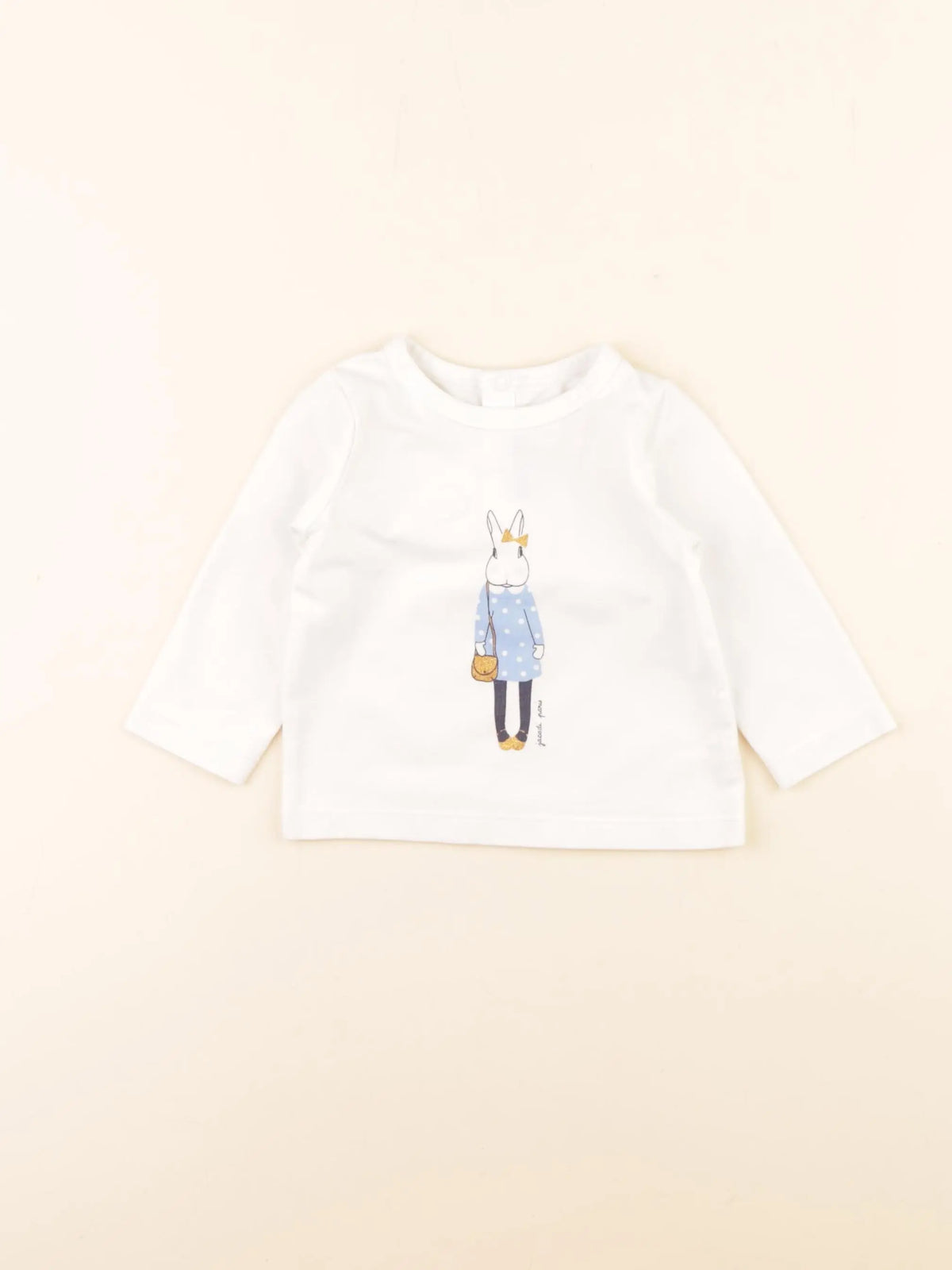 Jacadi - tee-shirt blanc - 6 mois