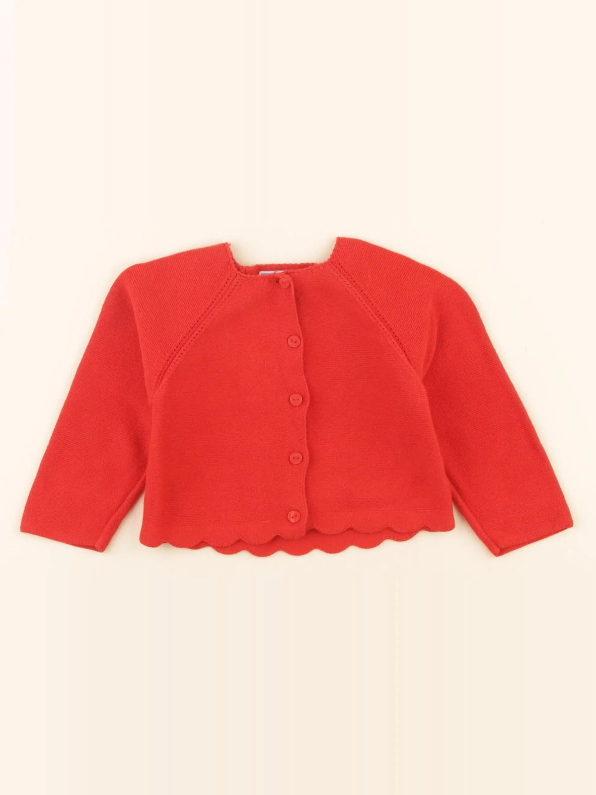 Jacadi - gilet rouge - 18 mois