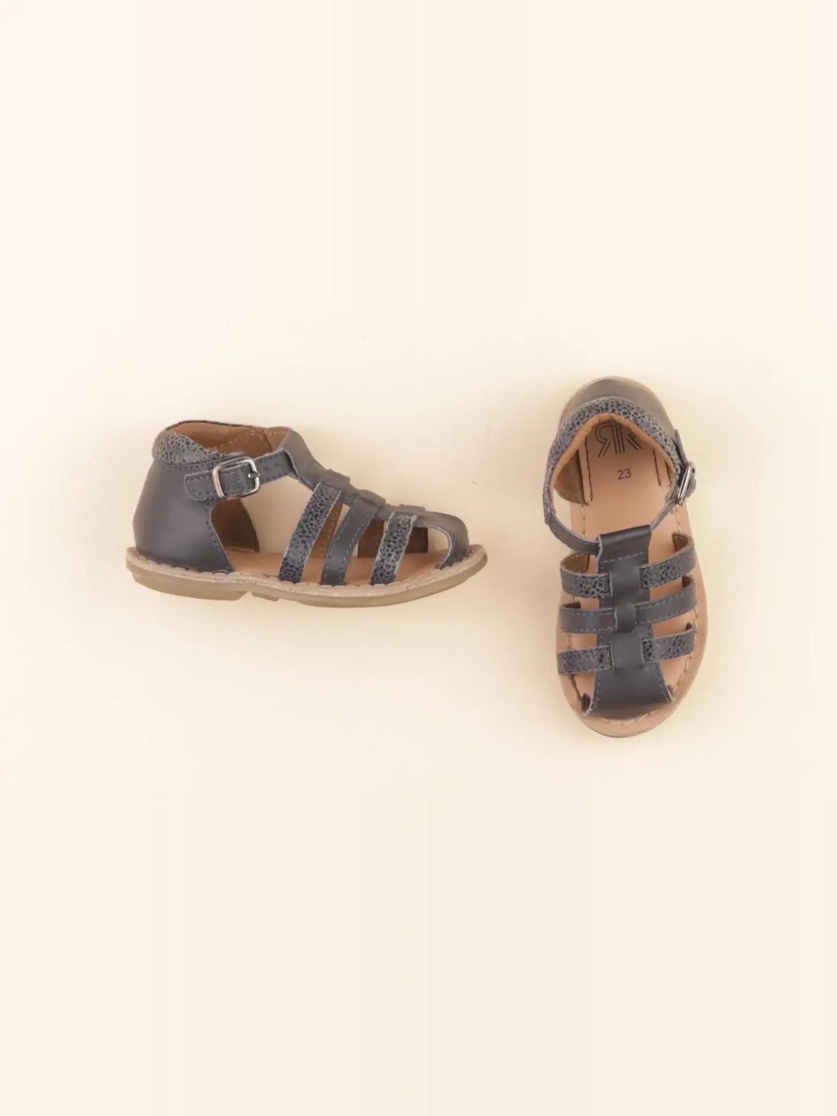 La Redoute - sandales bleu - pointure 23