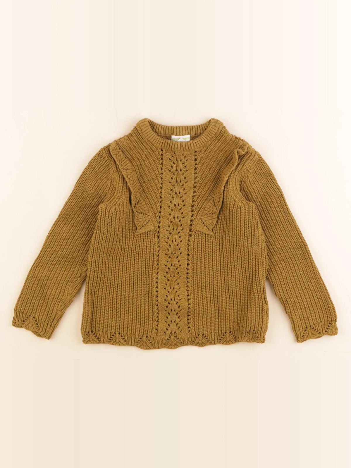 Vertbaudet - pull marron - 3 ans