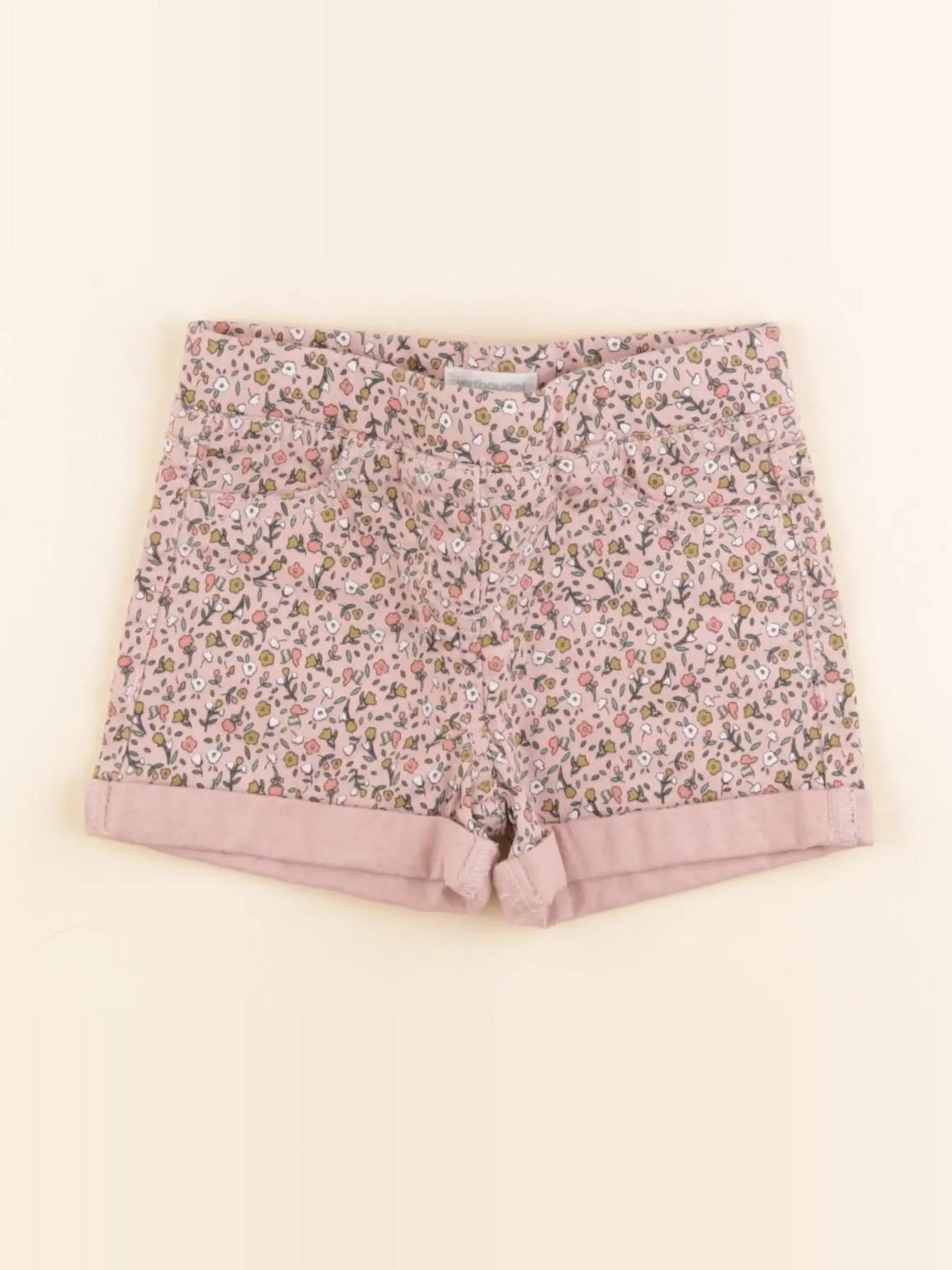 Vertbaudet - short rose - 4 ans