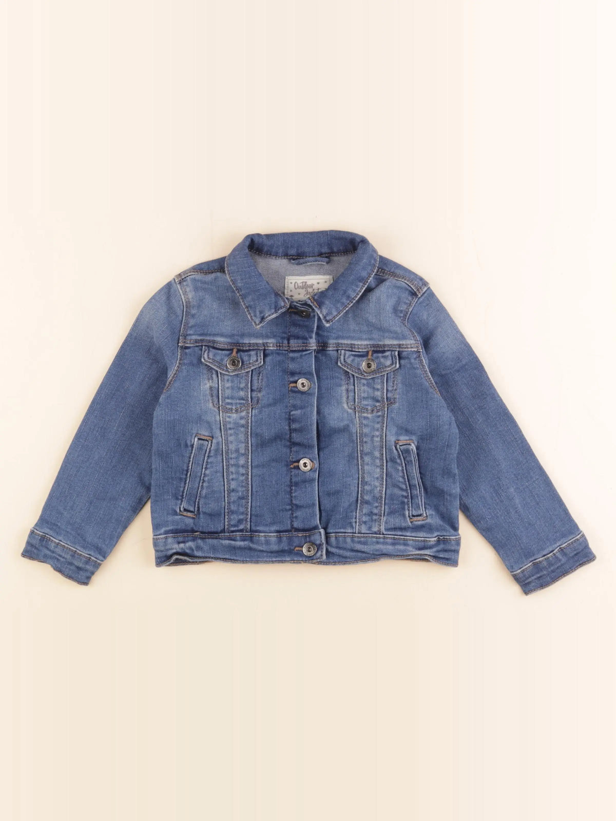 Vertbaudet - veste bleu - 3 ans