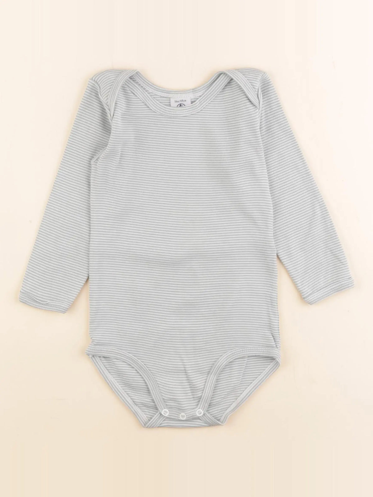 Petit Bateau - body vert - 36 mois