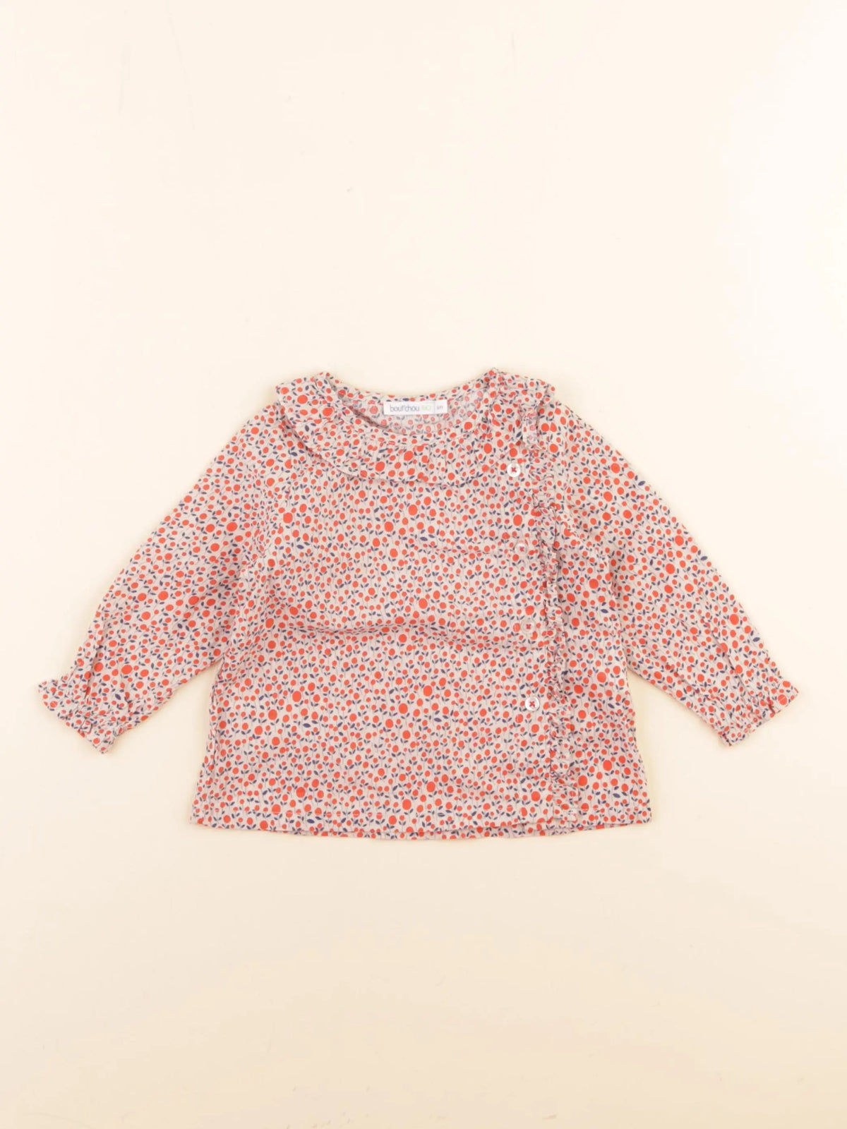Boutchou - blouse beige - 6 mois