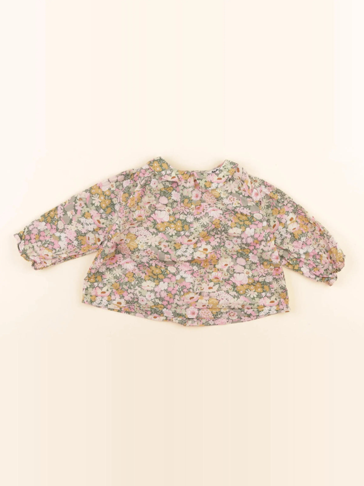 Cyrillus - blouse multicolore - 3 mois