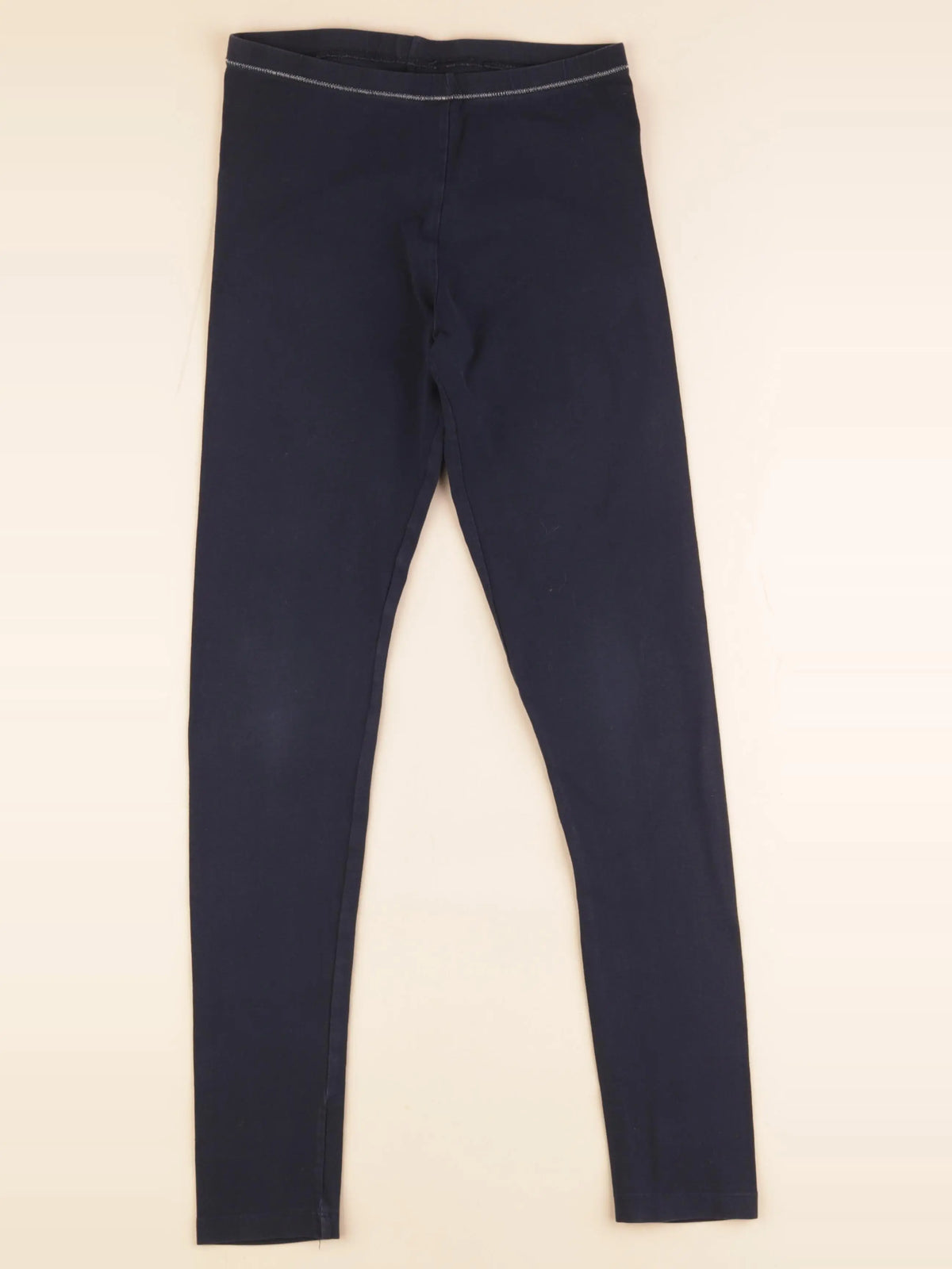 Monoprix - legging bleu, argent - 12 ans