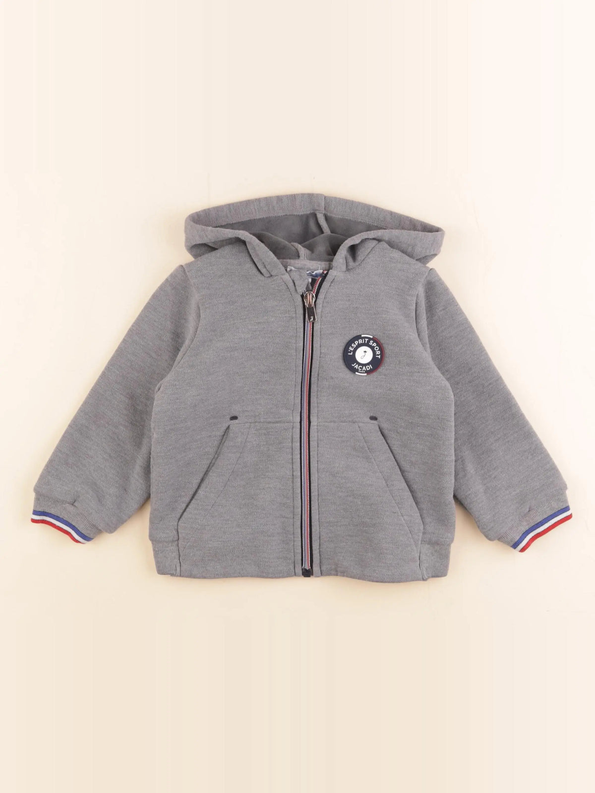Jacadi - sweat gris - 3 ans