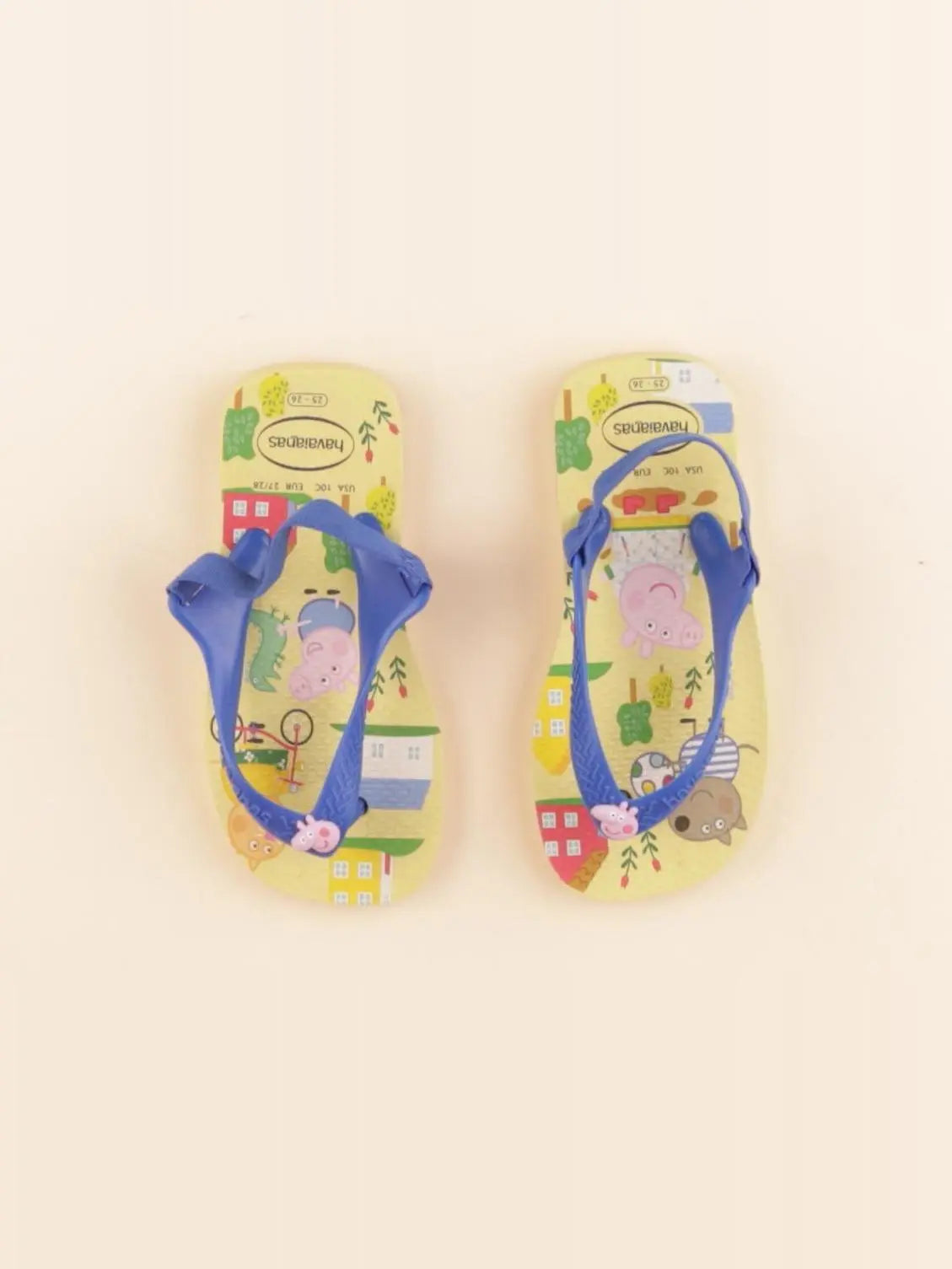 Havaianas - tongs jaune - pointure 25/26