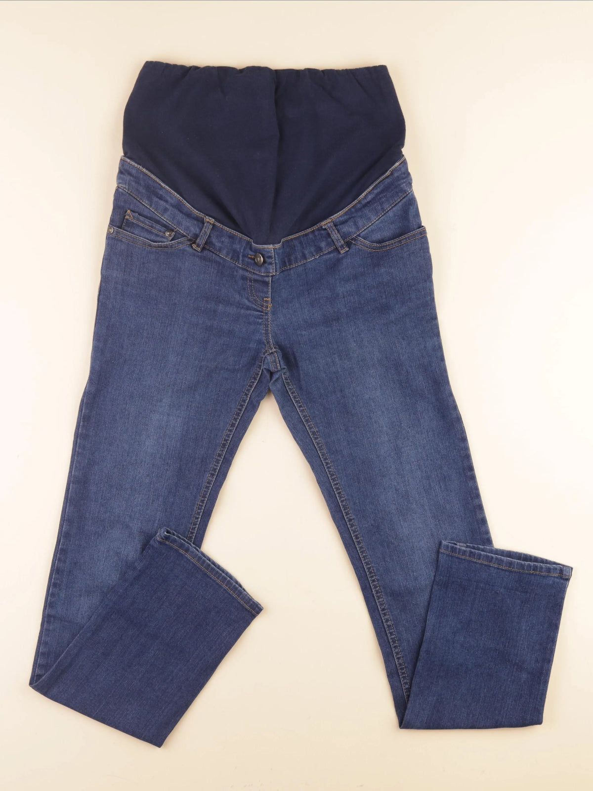 Vertbaudet - jean grossesse bleu - 36