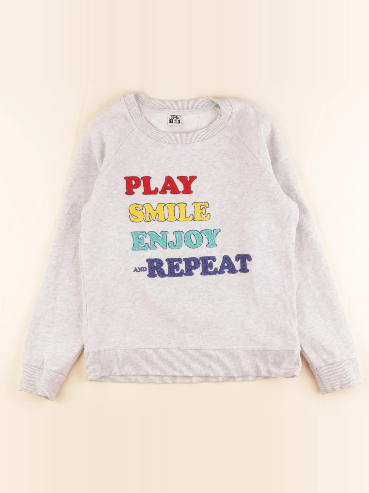 Bonton - sweat multicolore - 12 ans