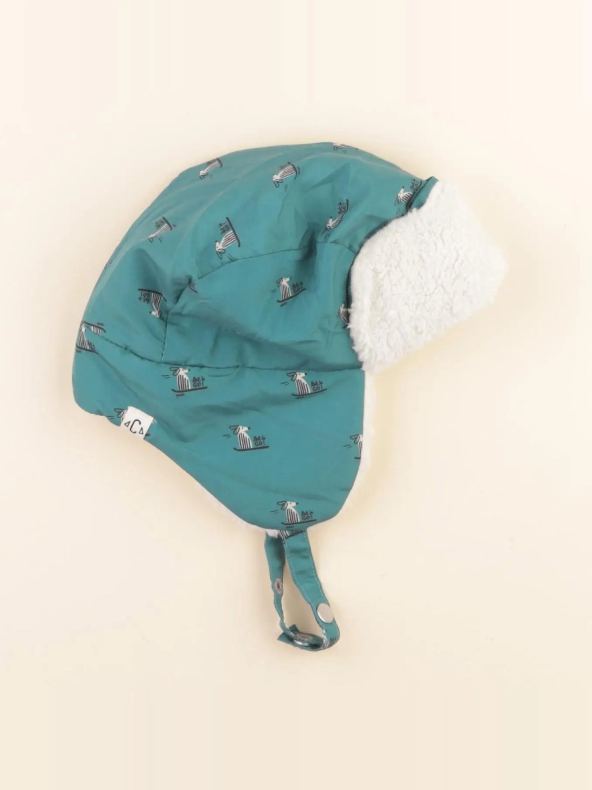 Chamaye - chapka vert - 3/6 ans