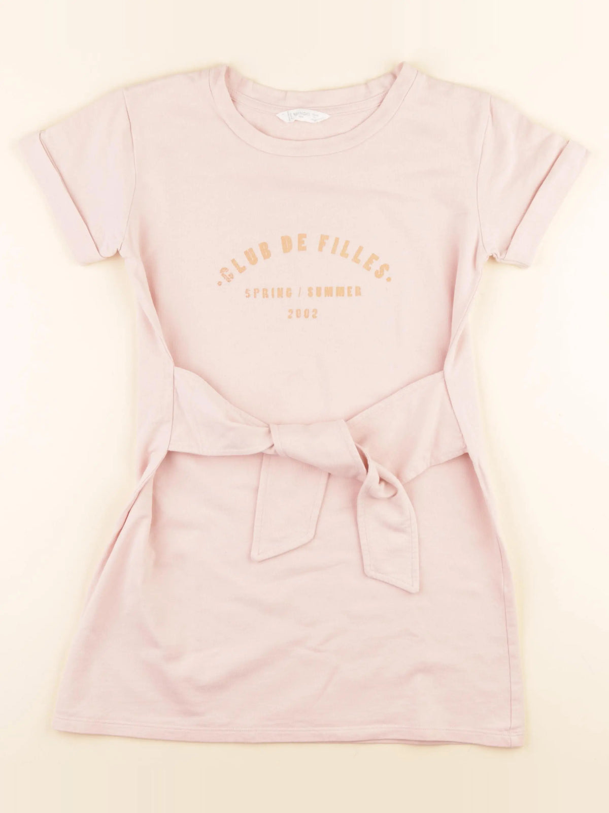 Mango - robe rose - 7/8 ans