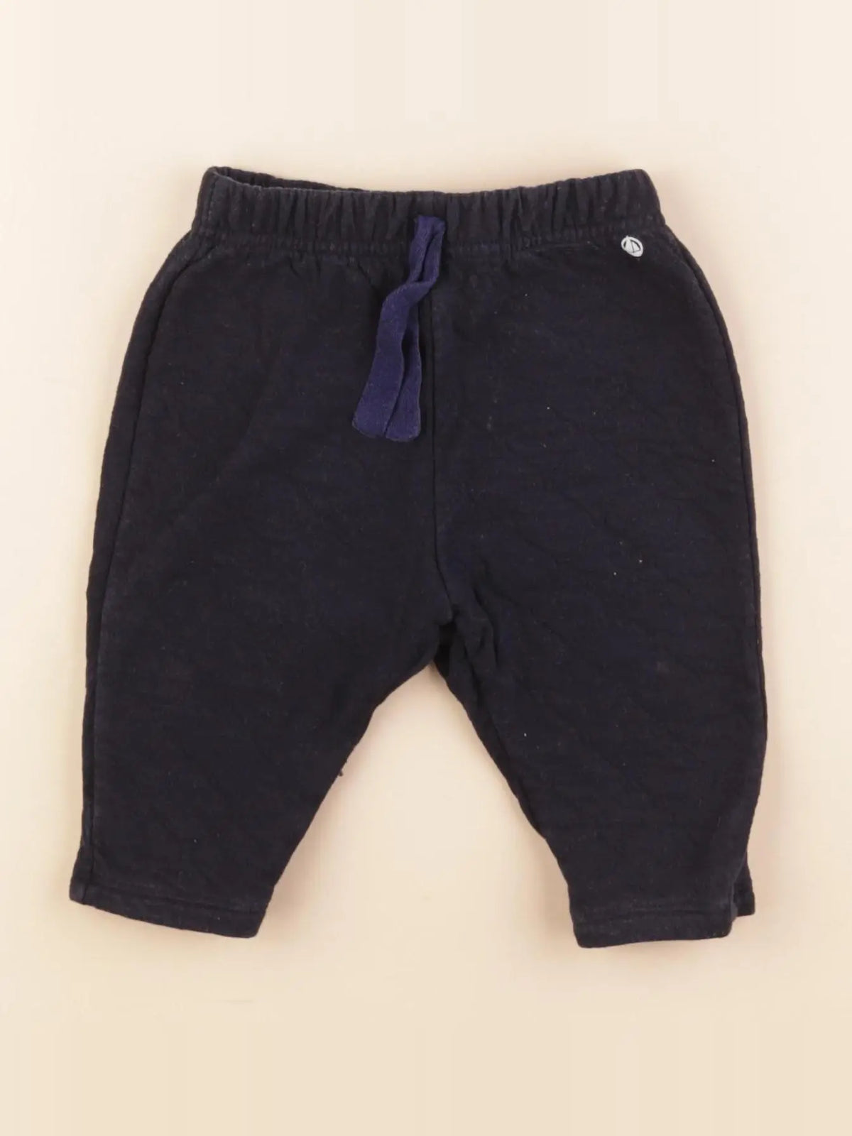 Petit Bateau - pantalon bleu - 6 mois