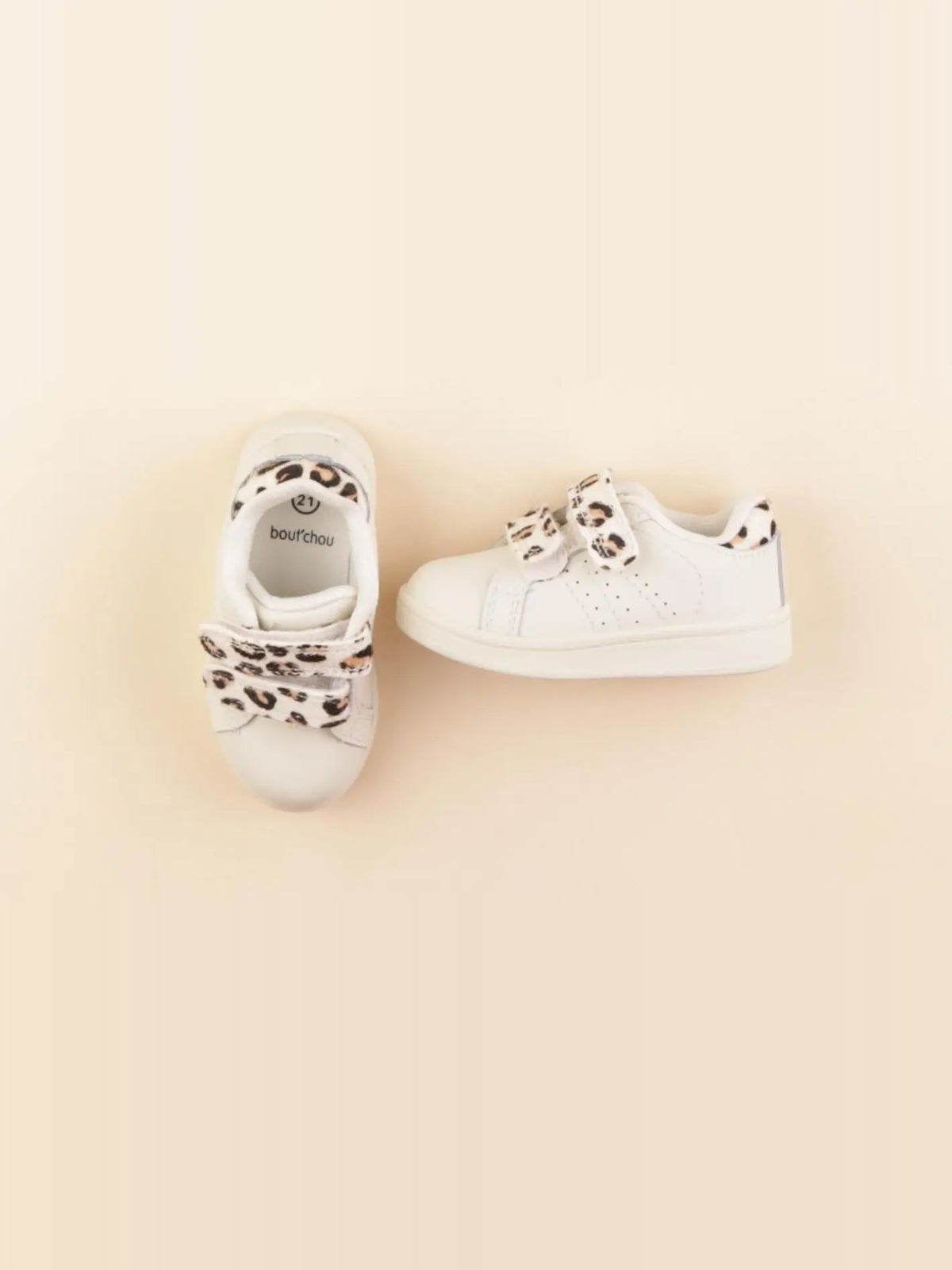Boutchou - baskets blanc - pointure 21