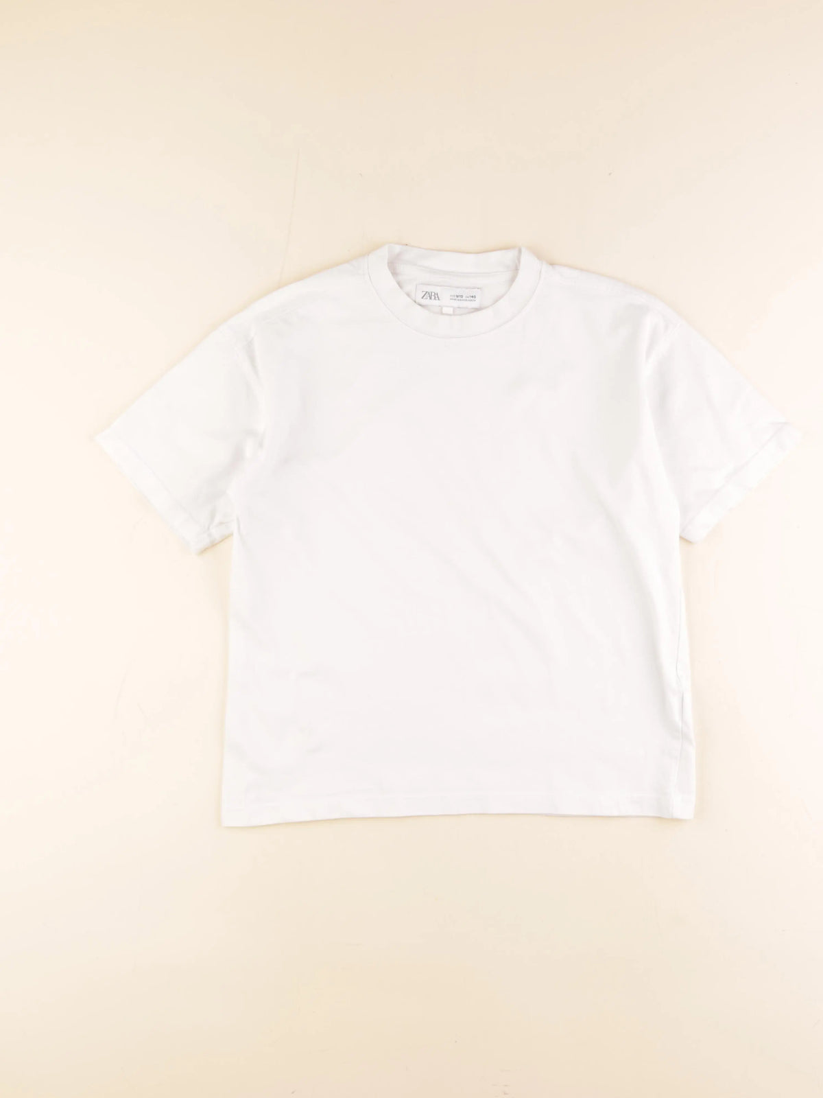 Zara - tee-shirt blanc - 9/10 ans