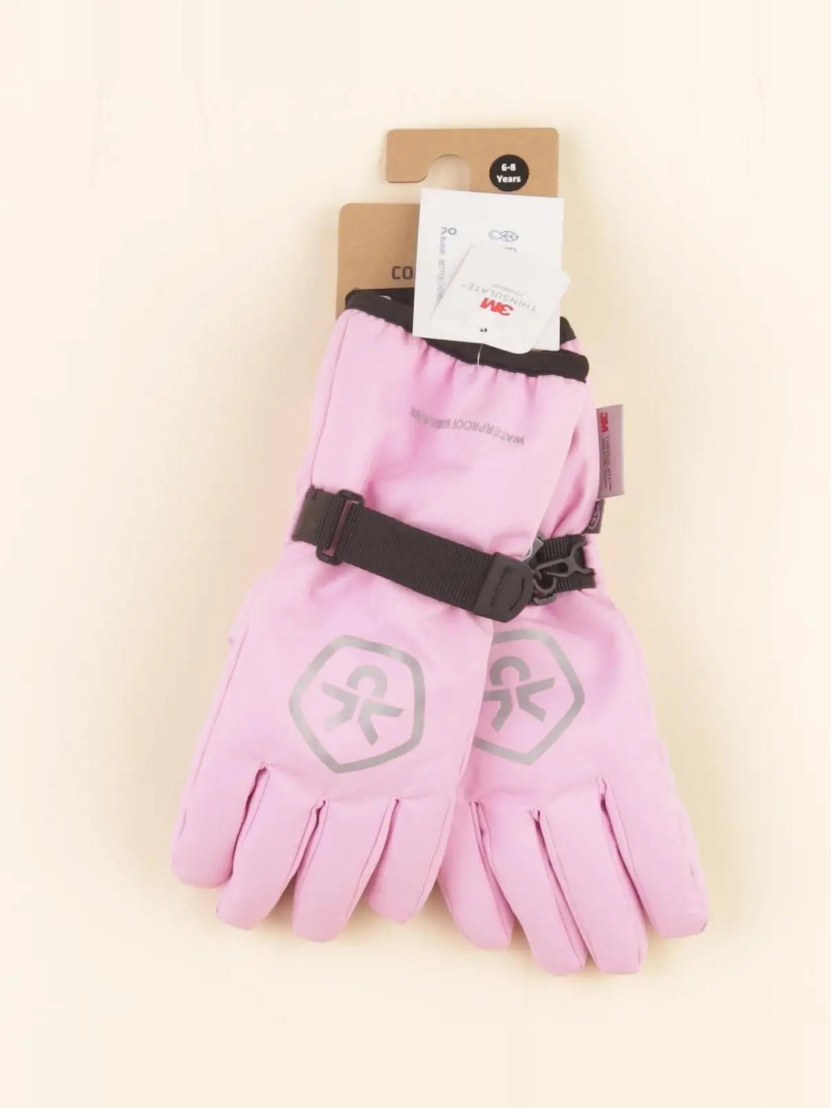 Colorkids - gants rose - 6/8 ans