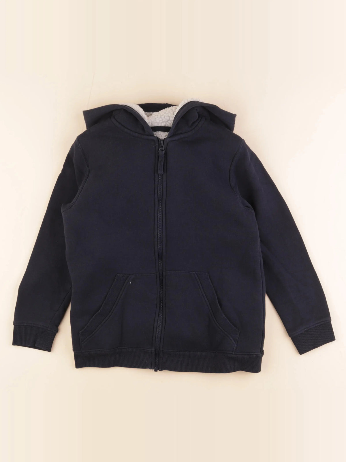 Monoprix - sweat bleu - 10 ans