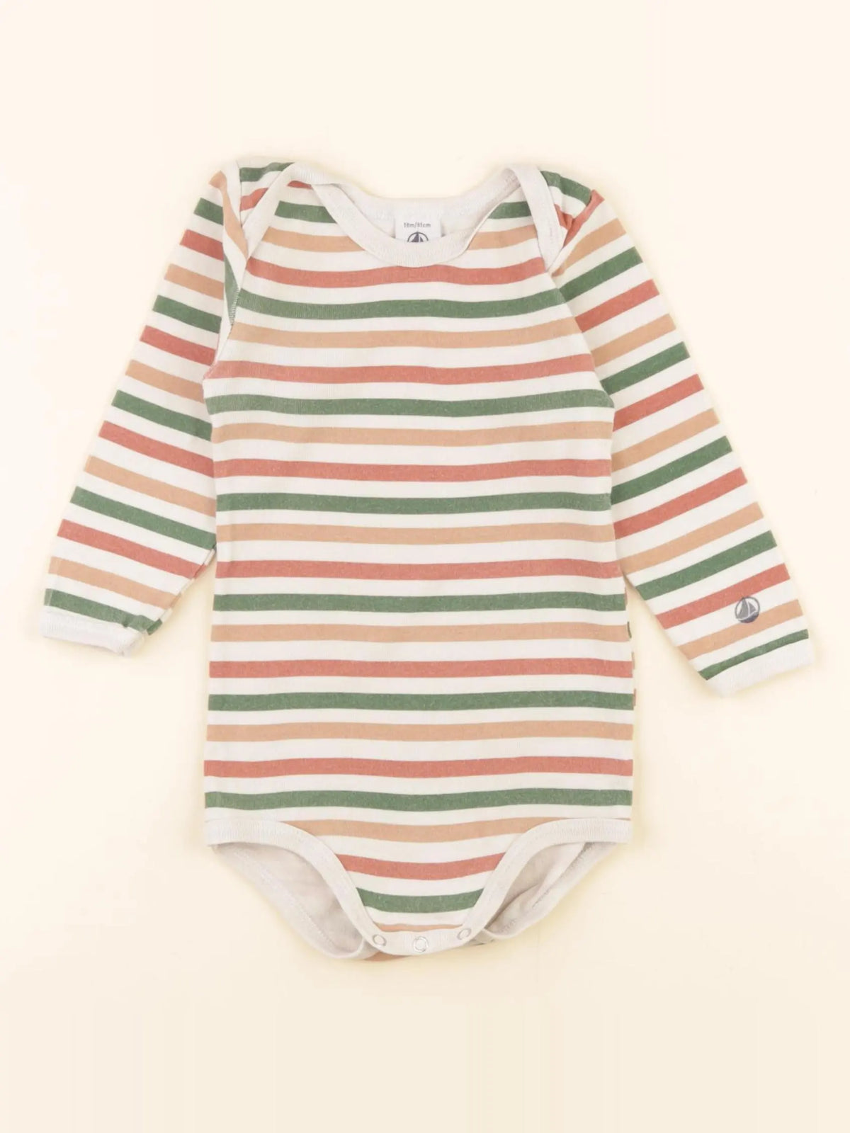 Petit Bateau - body multicolore - 18 mois