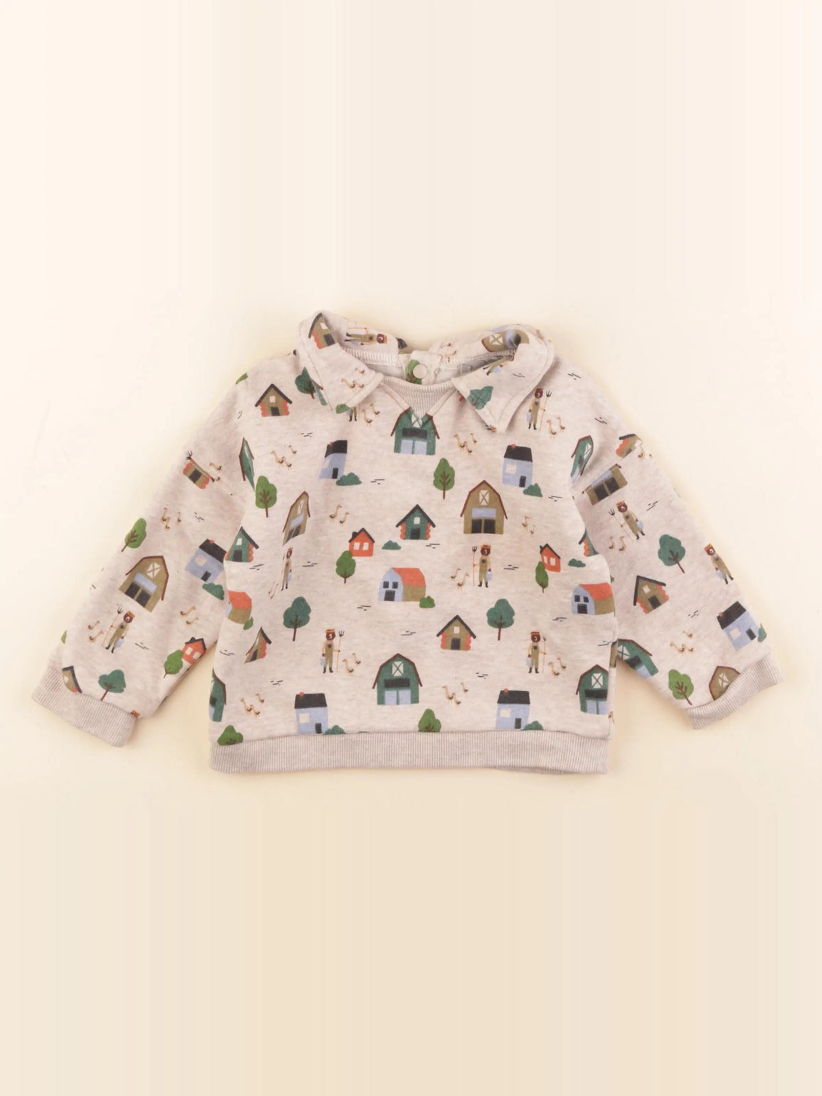 Boutchou - sweat beige - 24 mois