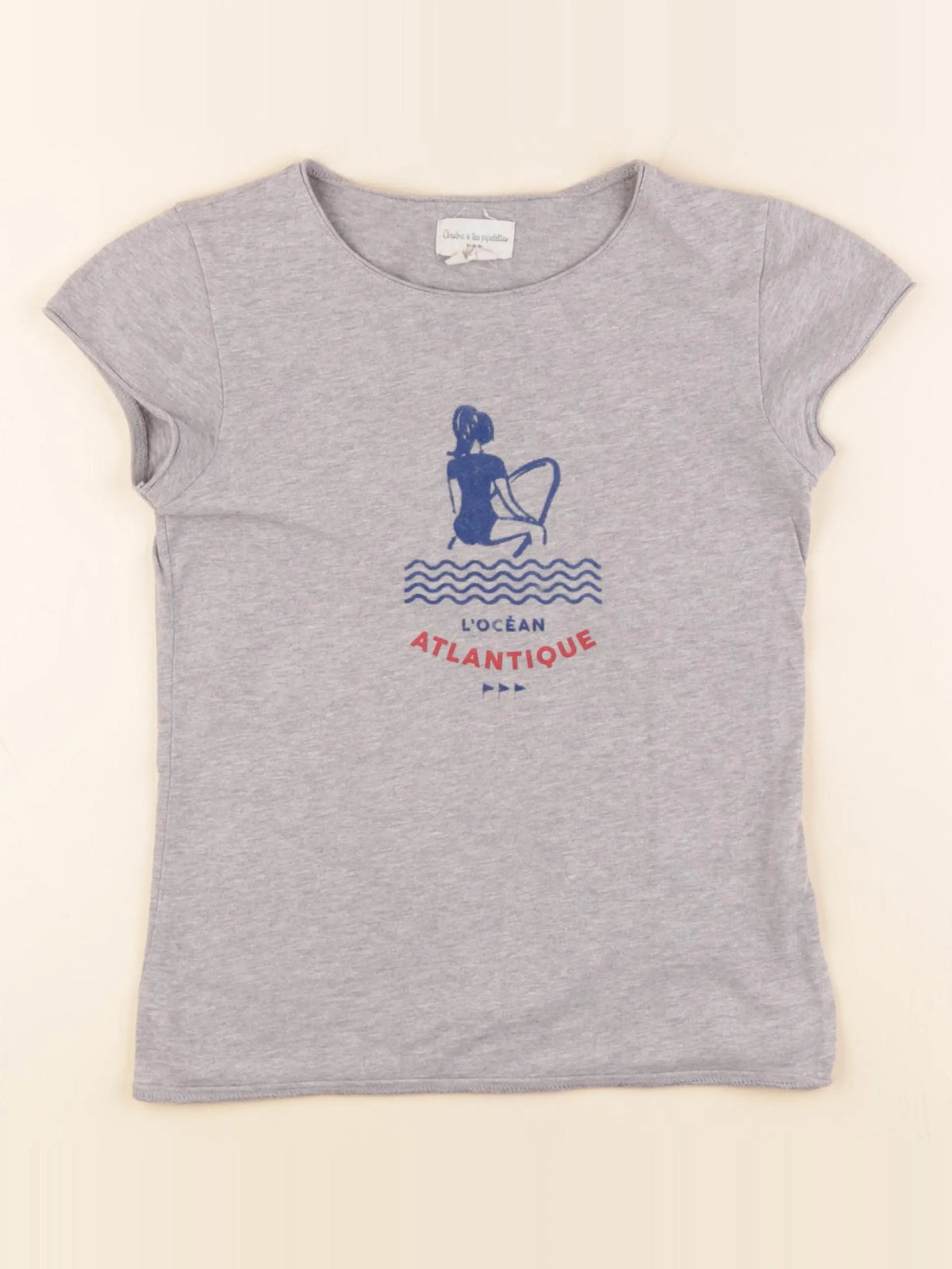 Arsène et les pipelettes - tee-shirt gris - 10 ans