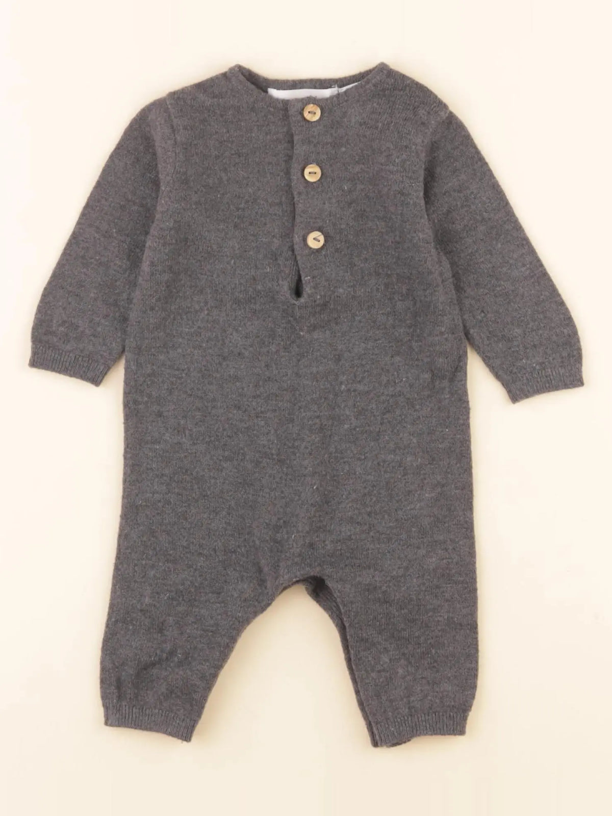 Zara - combinaison gris - 0/1 mois