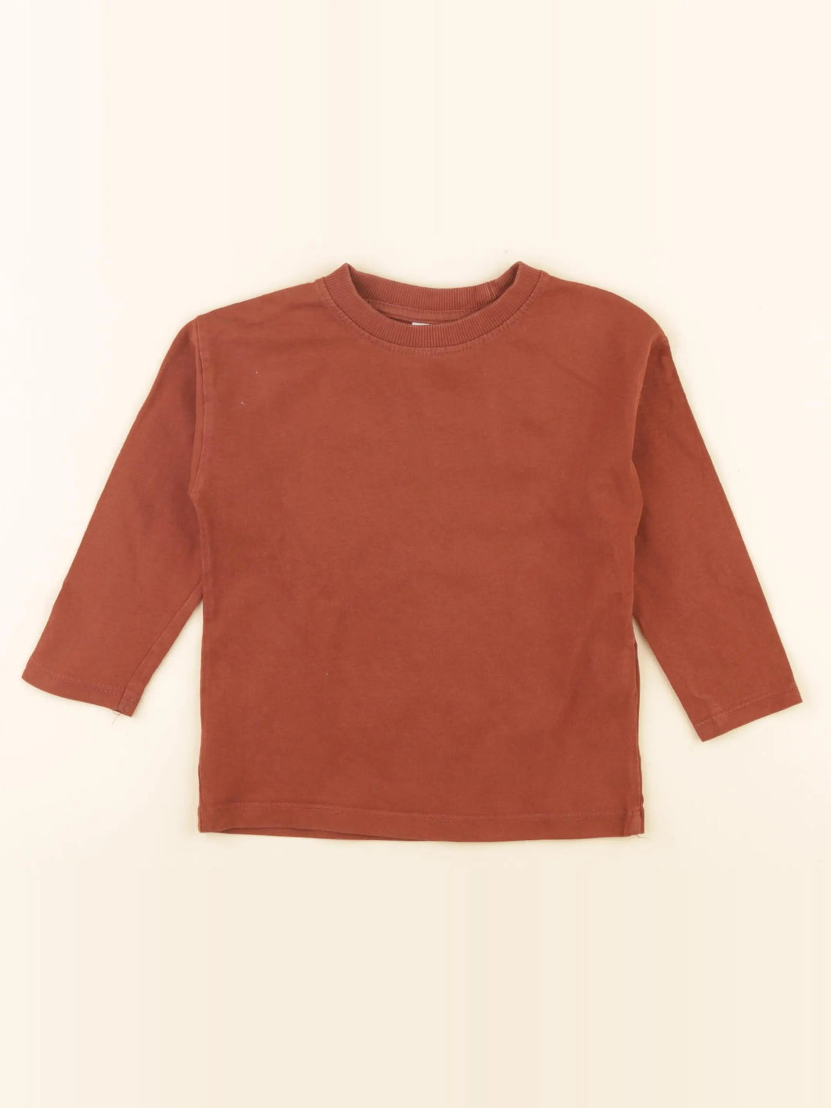 Zara - tee-shirt marron - 18 mois