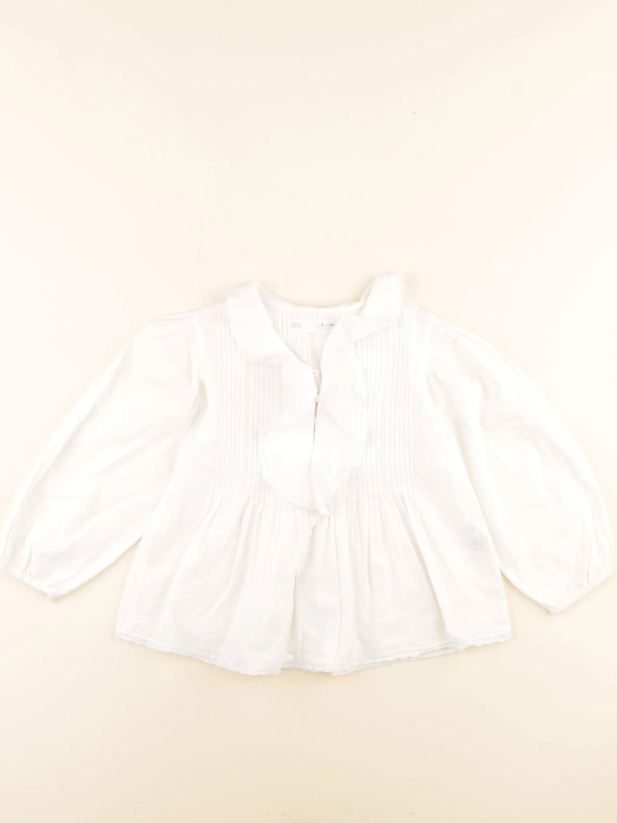 Zara - blouse blanc - 6 ans