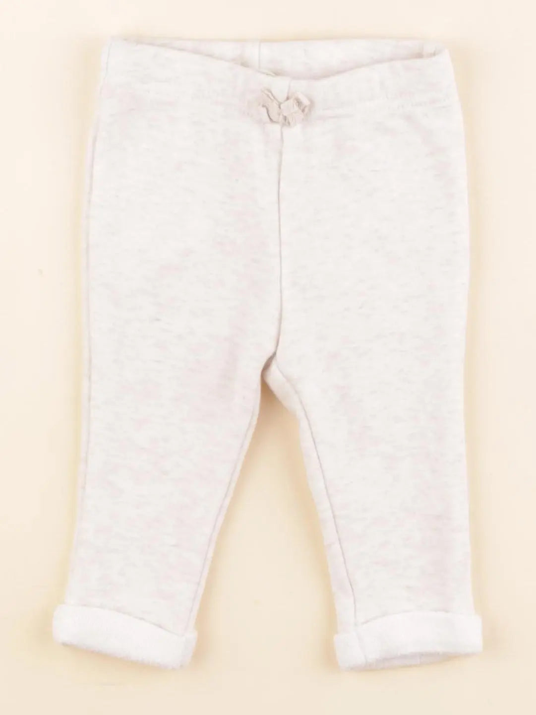 Tape à l'oeil - legging doublé beige - 6 mois