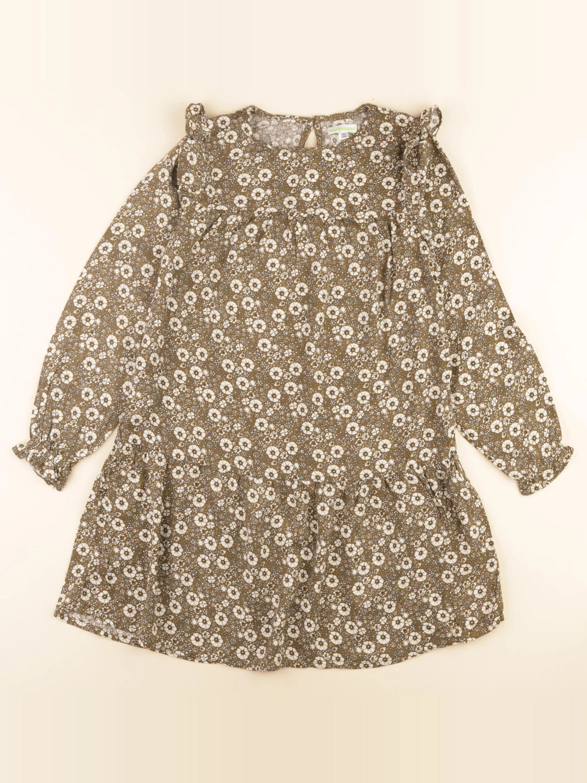 Vertbaudet - robe vert - 9 ans