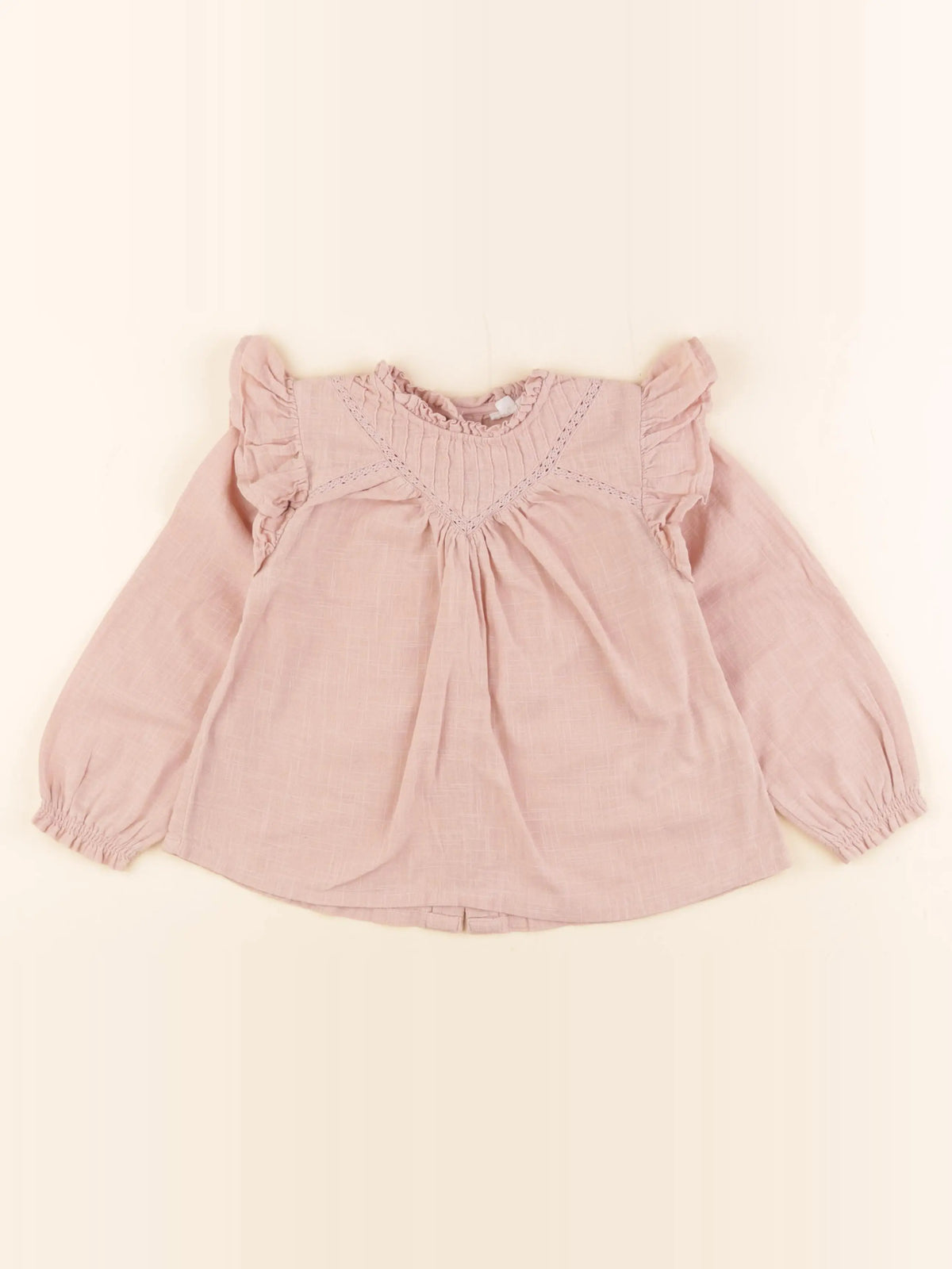 Vertbaudet - blouse rose - 36 mois