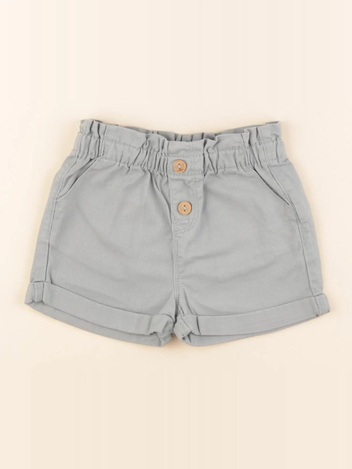 Vertbaudet - short vert - 24 mois