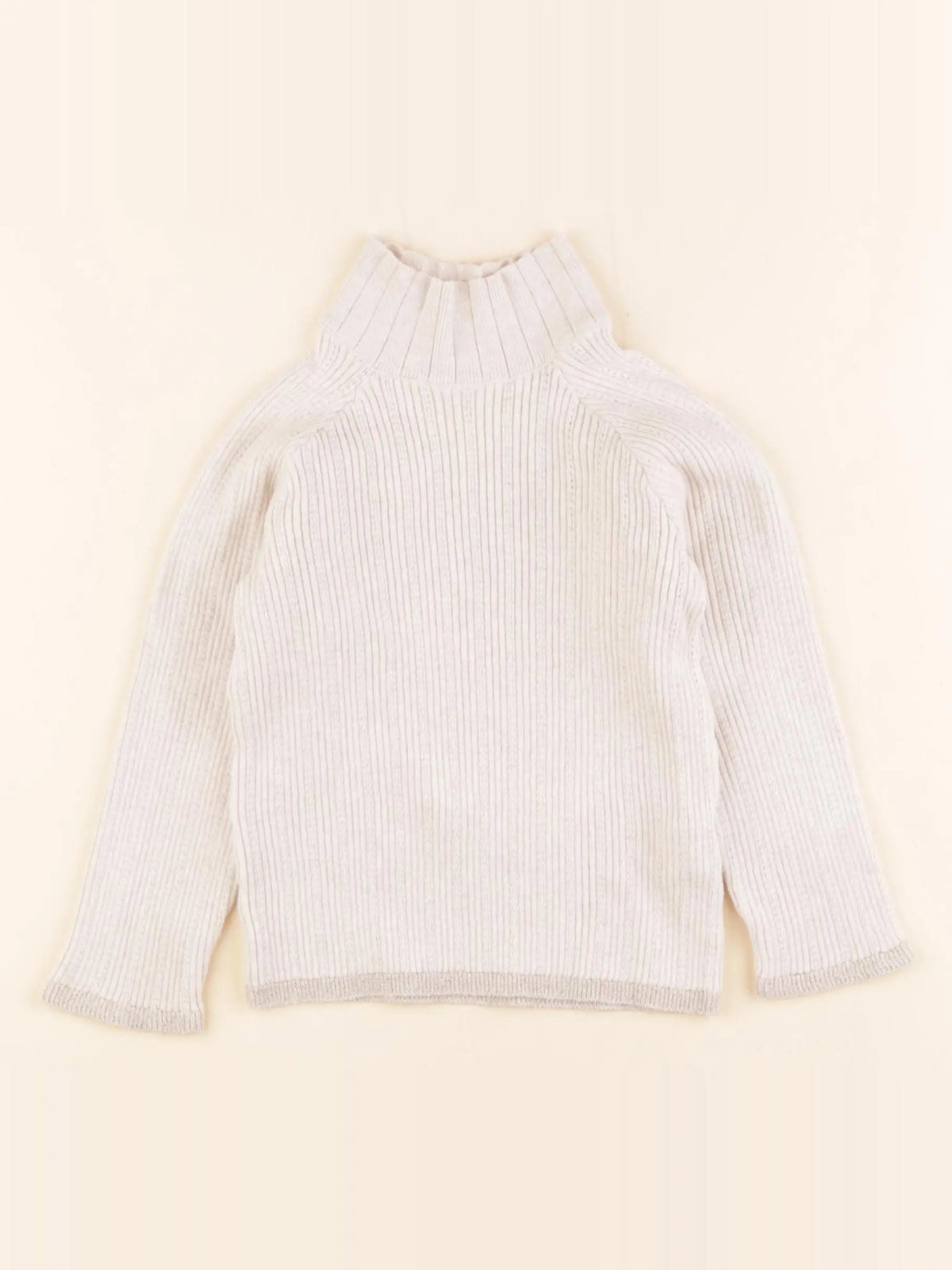 Tape à l'oeil - sous-pull beige - 2/3 ans