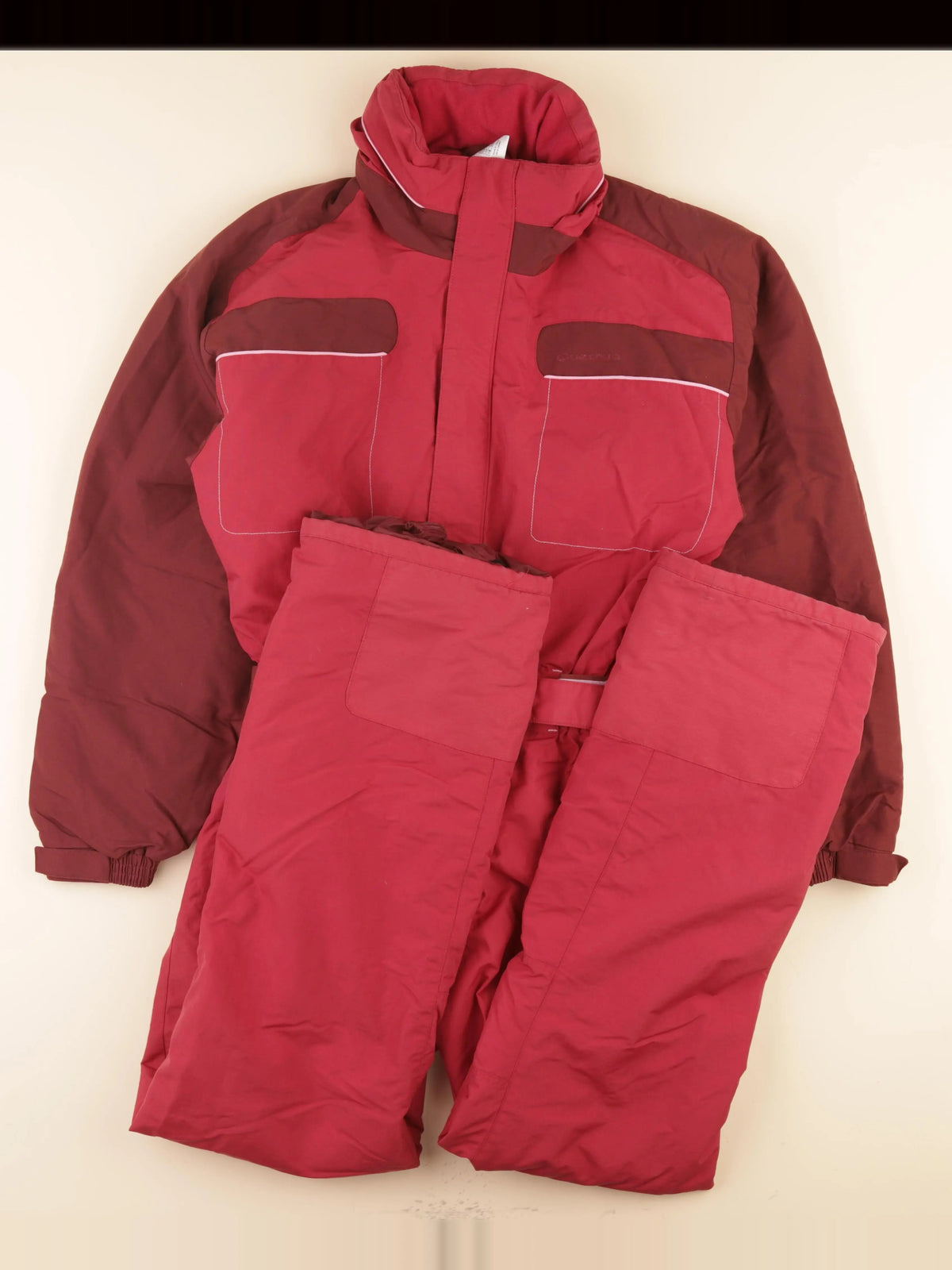 Decathlon ski - combinaison de ski rouge - 14 ans