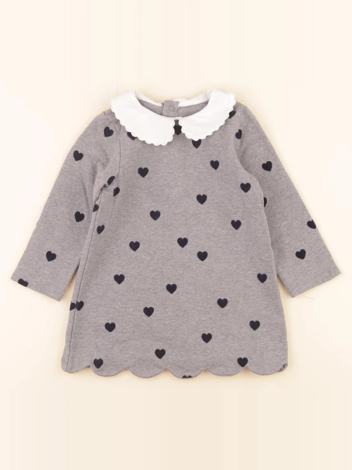 Jacadi - robe gris - 24 mois