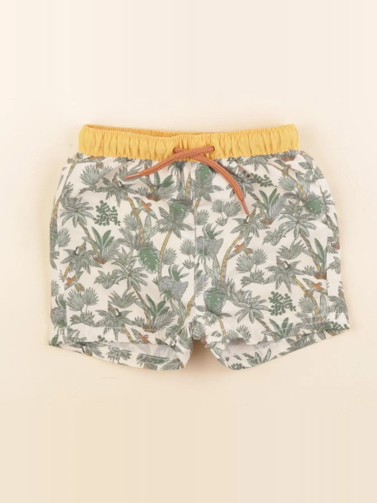 Vertbaudet - maillot de bain vert - 6 mois