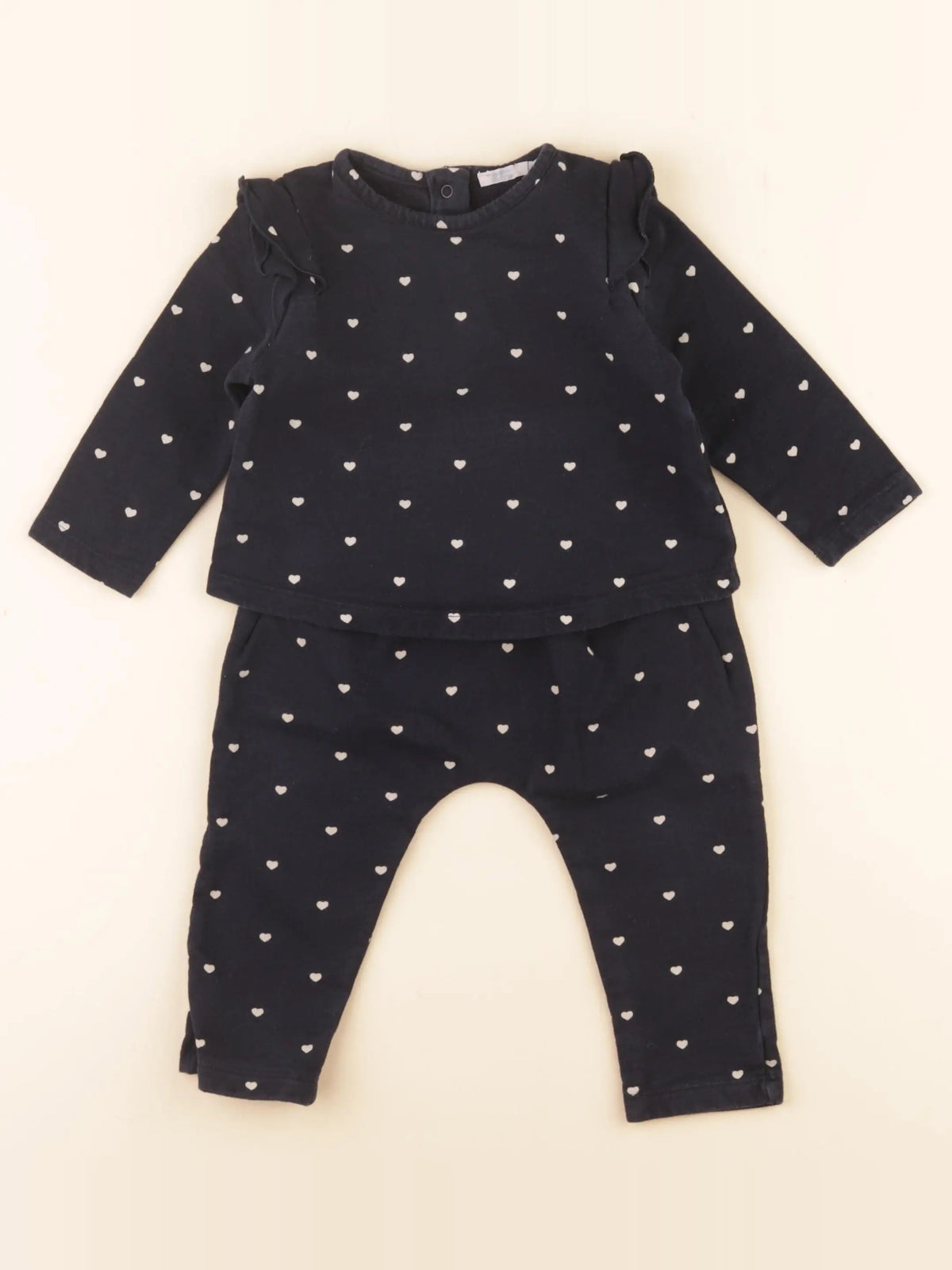 Boutchou - ensemble bleu - 12 mois
