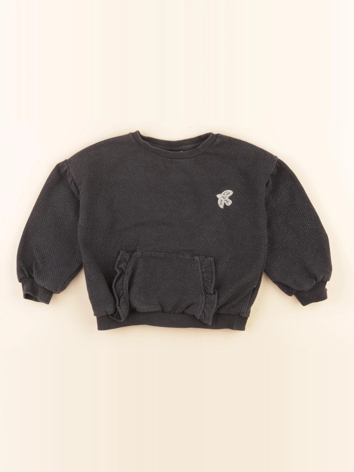 Tape à l'oeil - sweat gris, argent - 3 ans