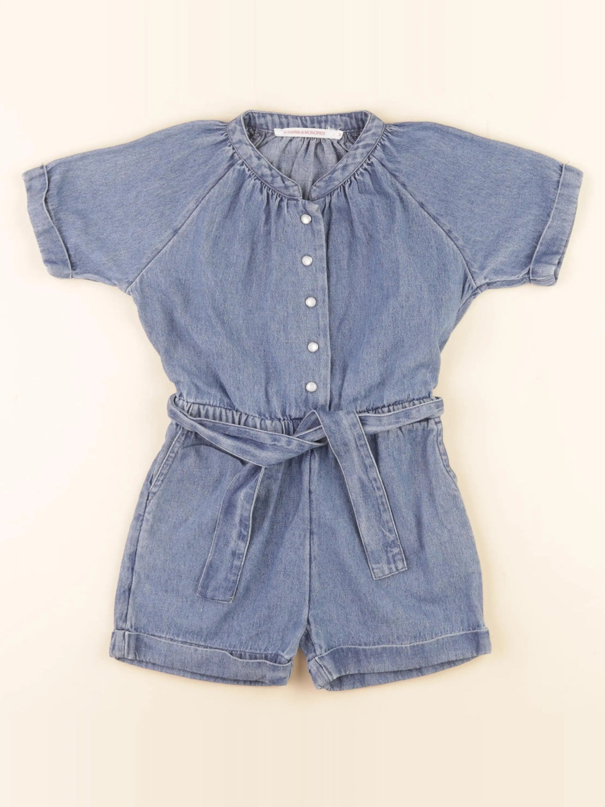 Monoprix - combinaison bleu - 3 ans
