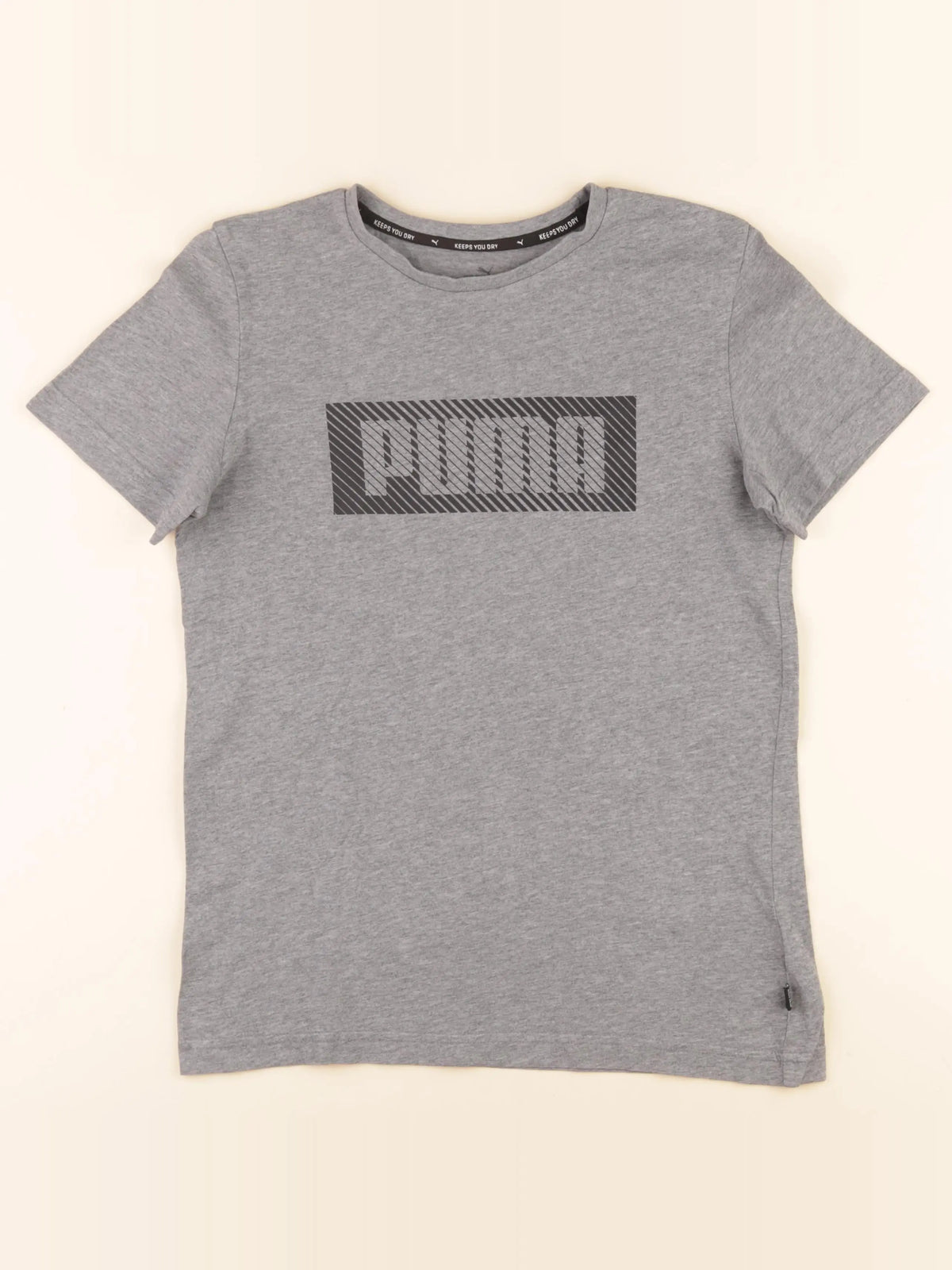 Puma - tee-shirt gris - 13/14 ans
