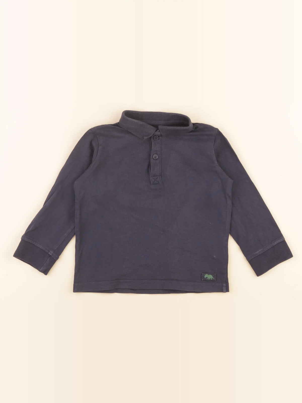 Vertbaudet - polo bleu - 3 ans