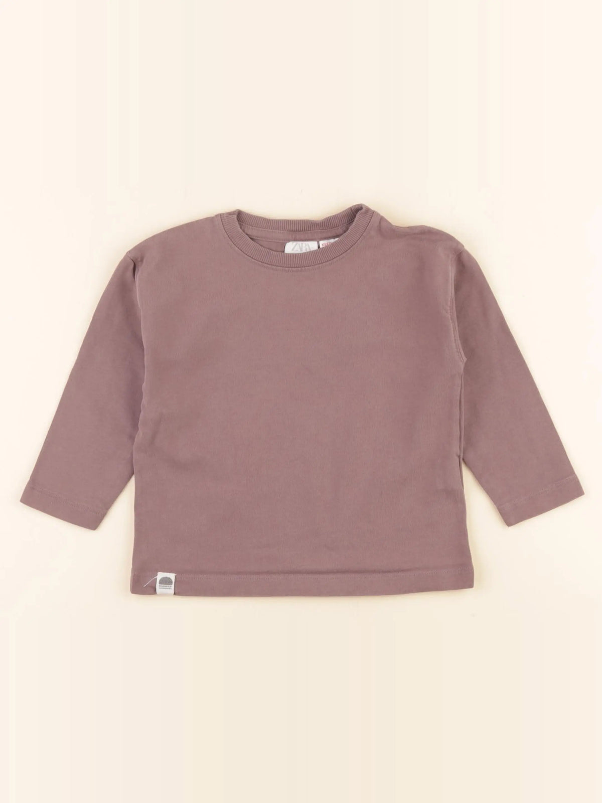 Zara - tee-shirt marron - 18 mois