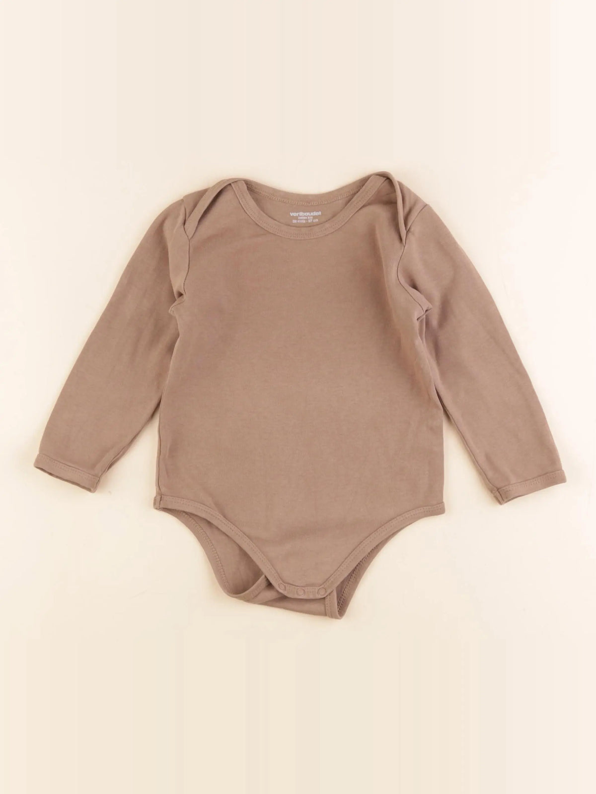 Vertbaudet - body marron - 36 mois