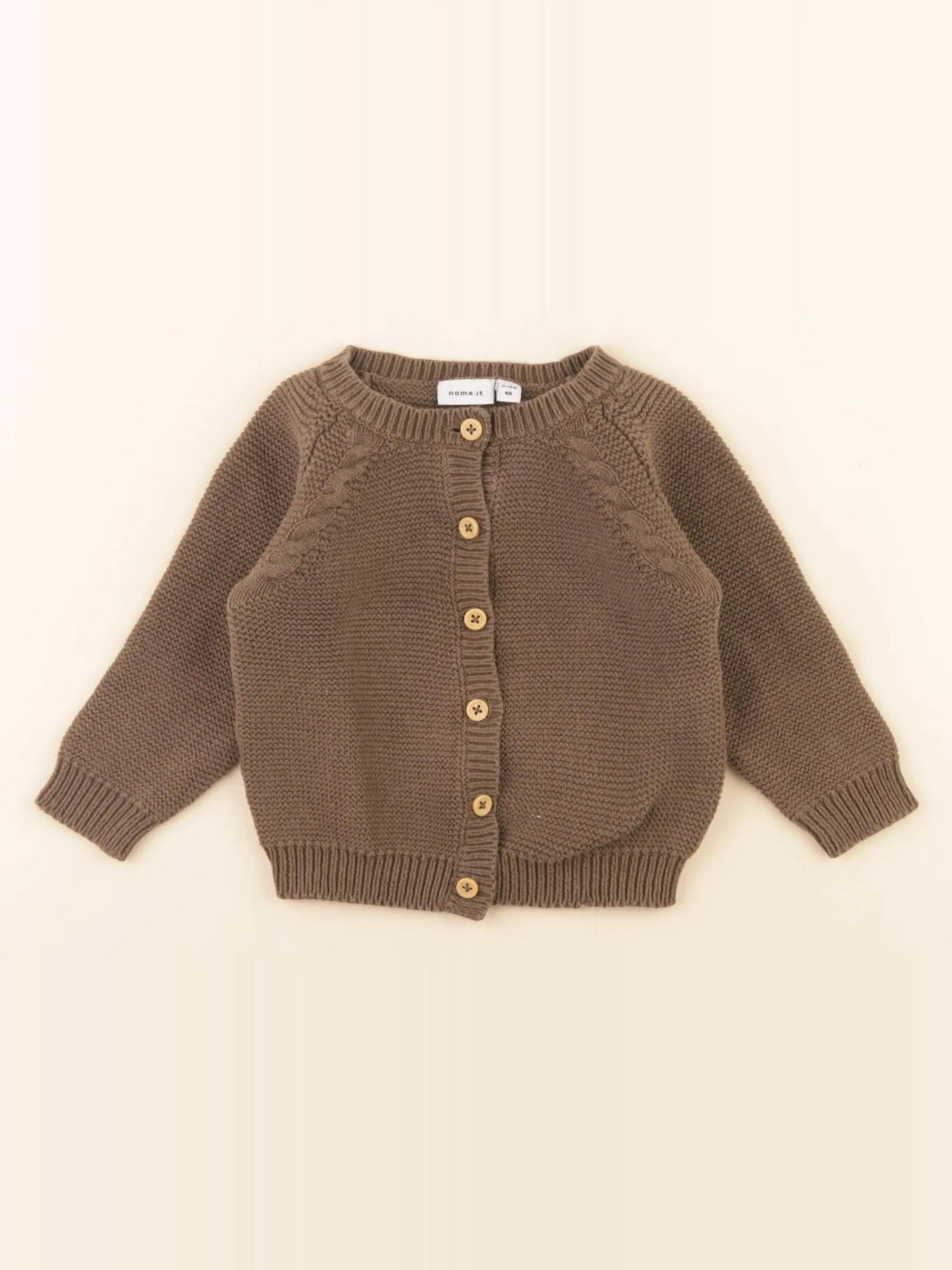 Name it - gilet vert - 9/12 mois