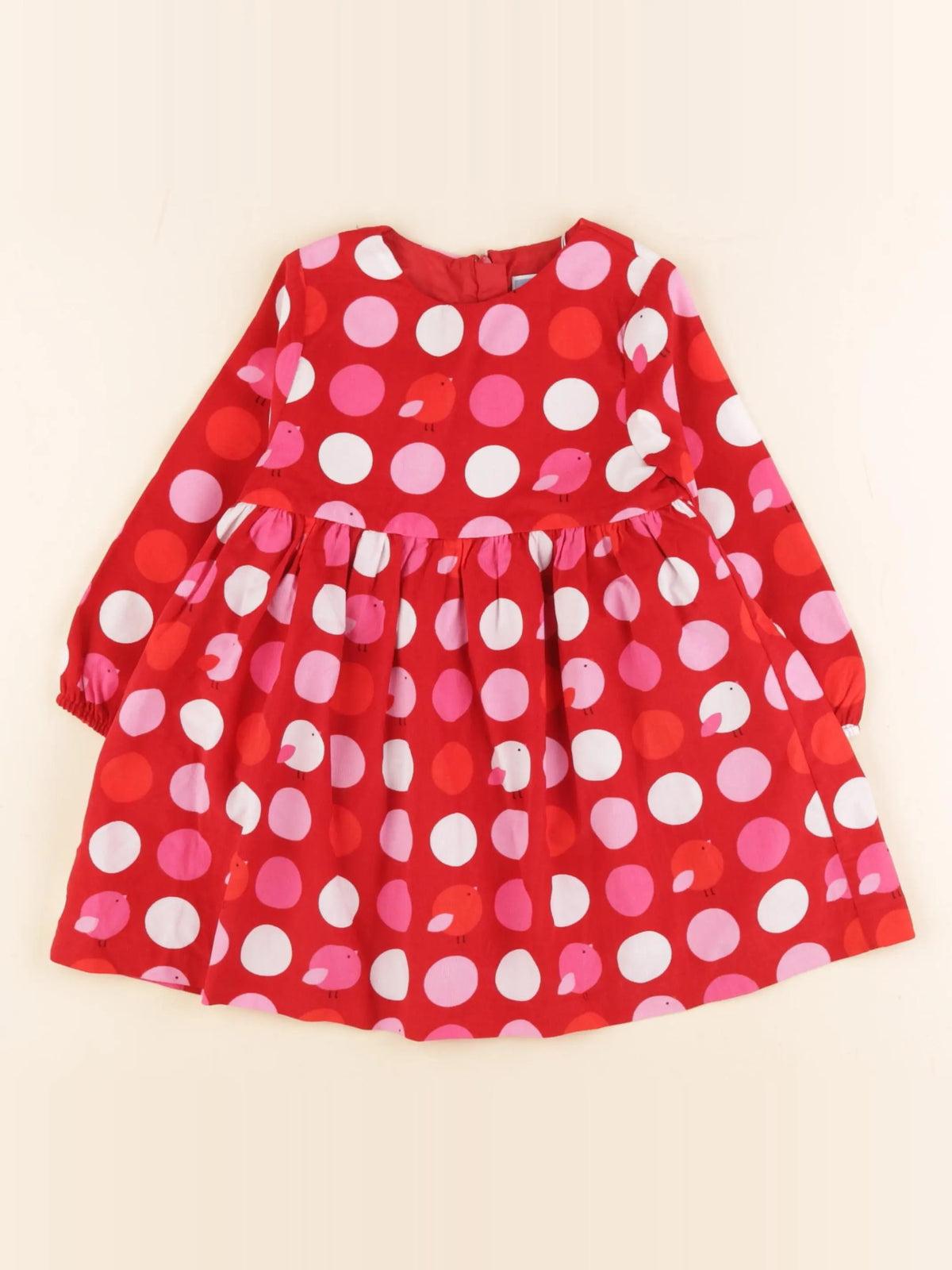 Jacadi - robe rouge - 24 mois