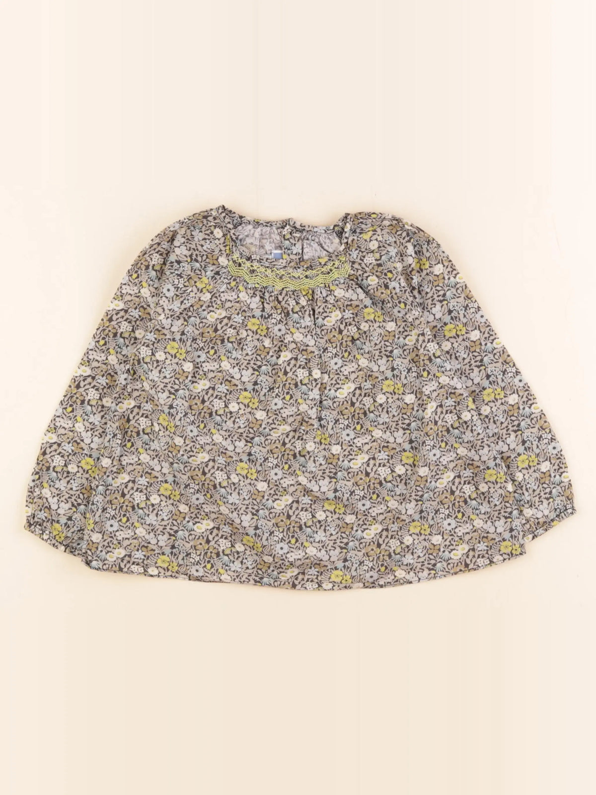 Jacadi - blouse gris - 24 mois