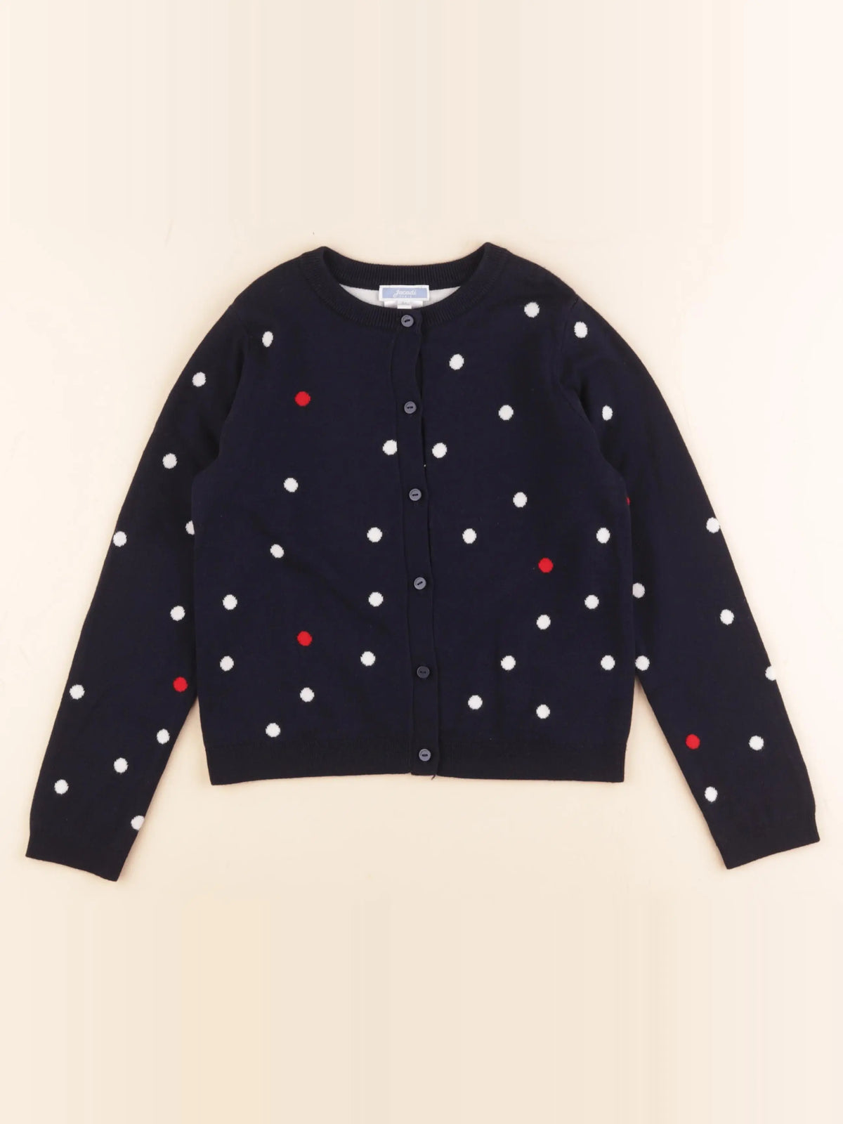 Jacadi - gilet bleu - 8 ans