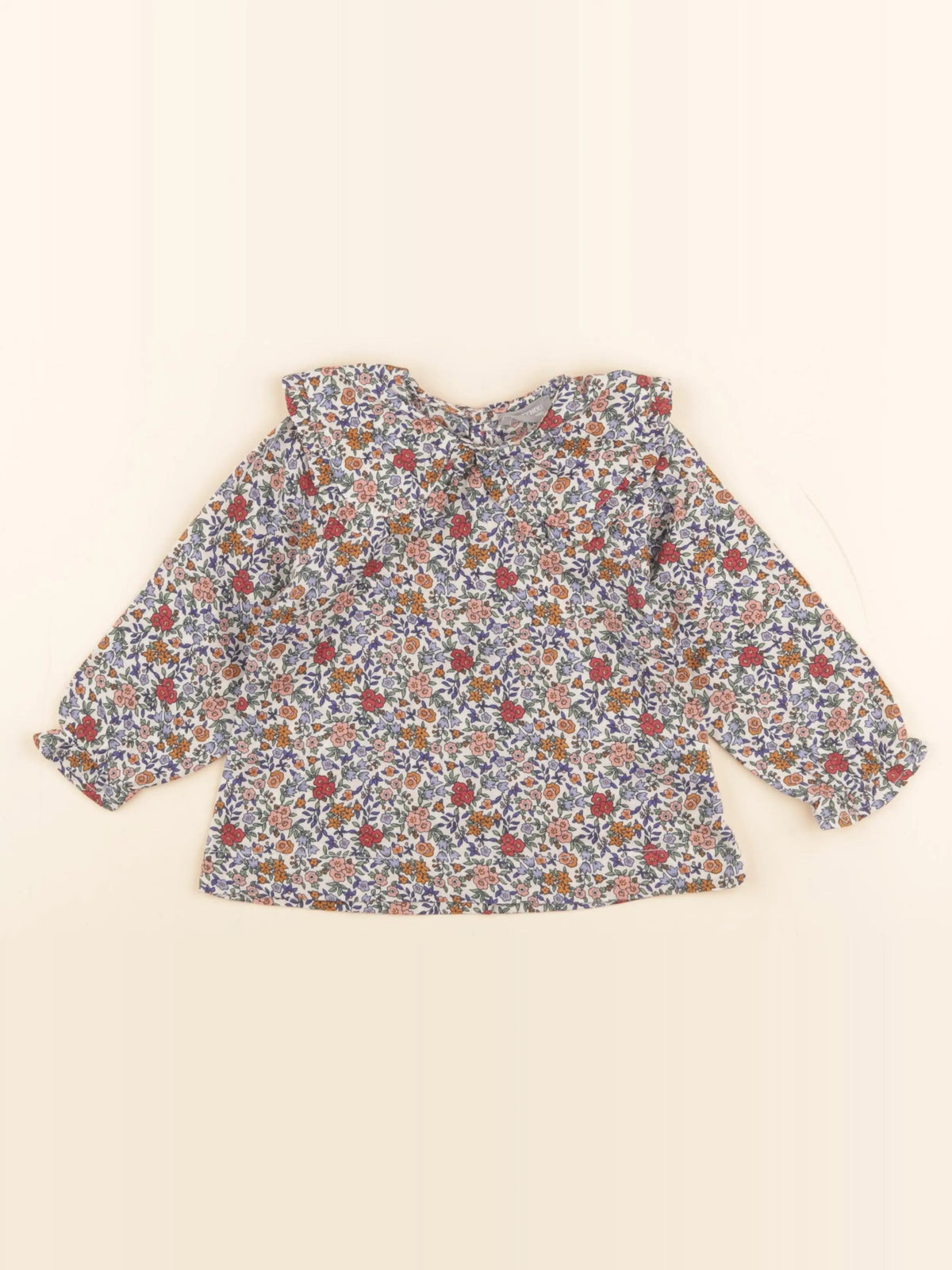 Boutchou - blouse multicolore - 18 mois